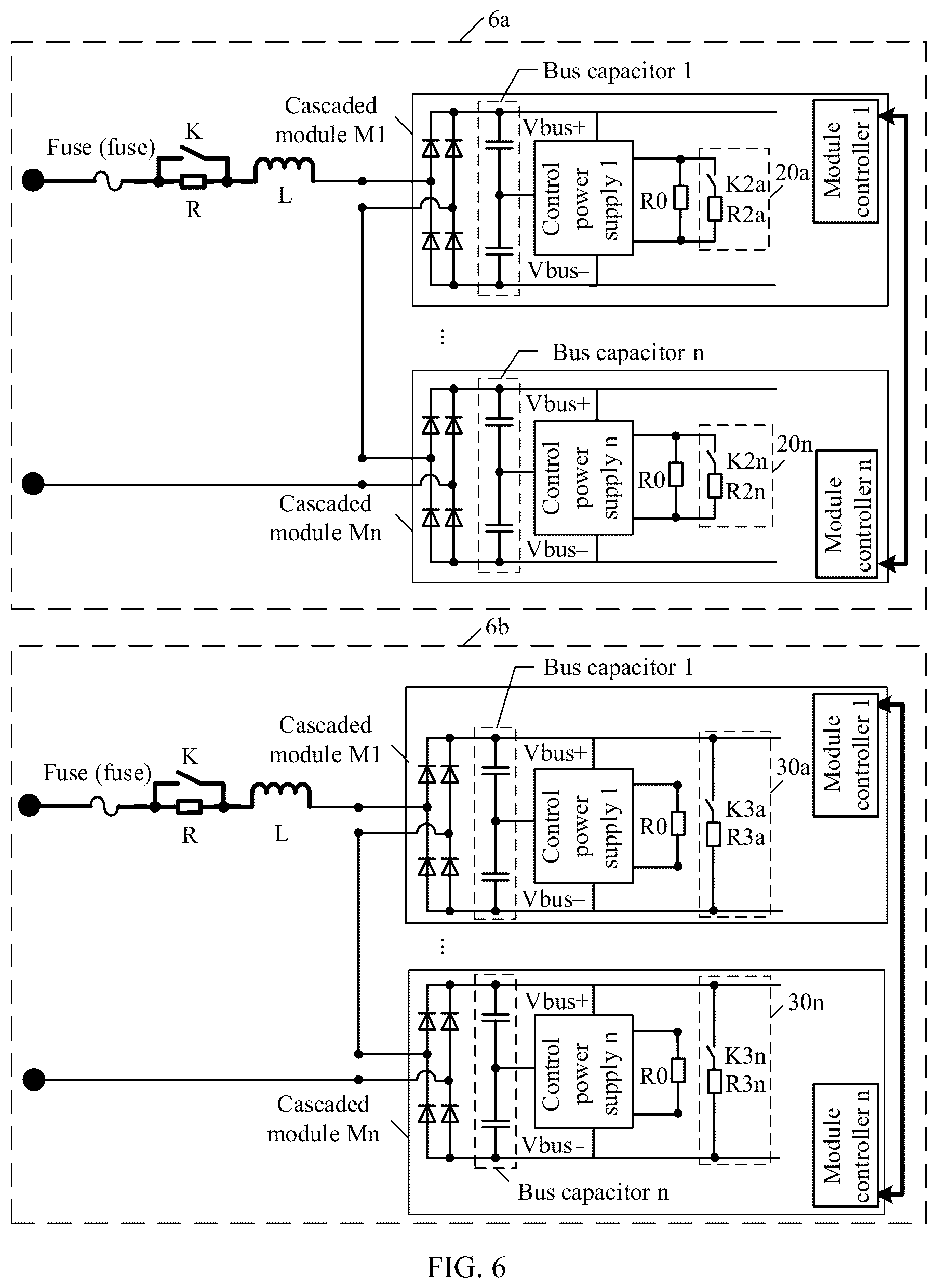 Patent US12592628 Figure 5 – Solid-state transformer and bus voltage equalization method for solid-state transformer