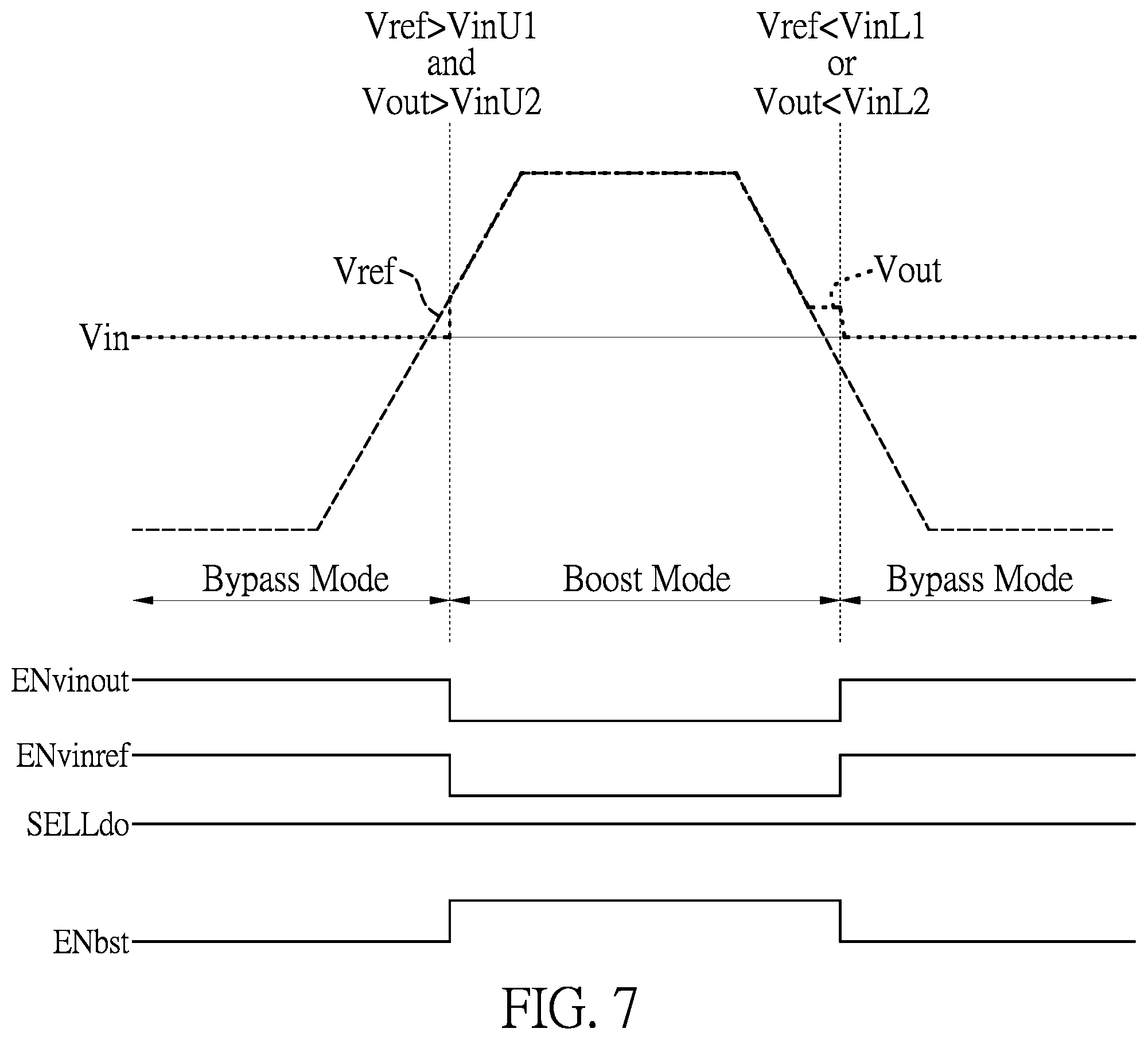 Patent US12592632 Figure 7 – Power converter having multi-mode switching mechanism