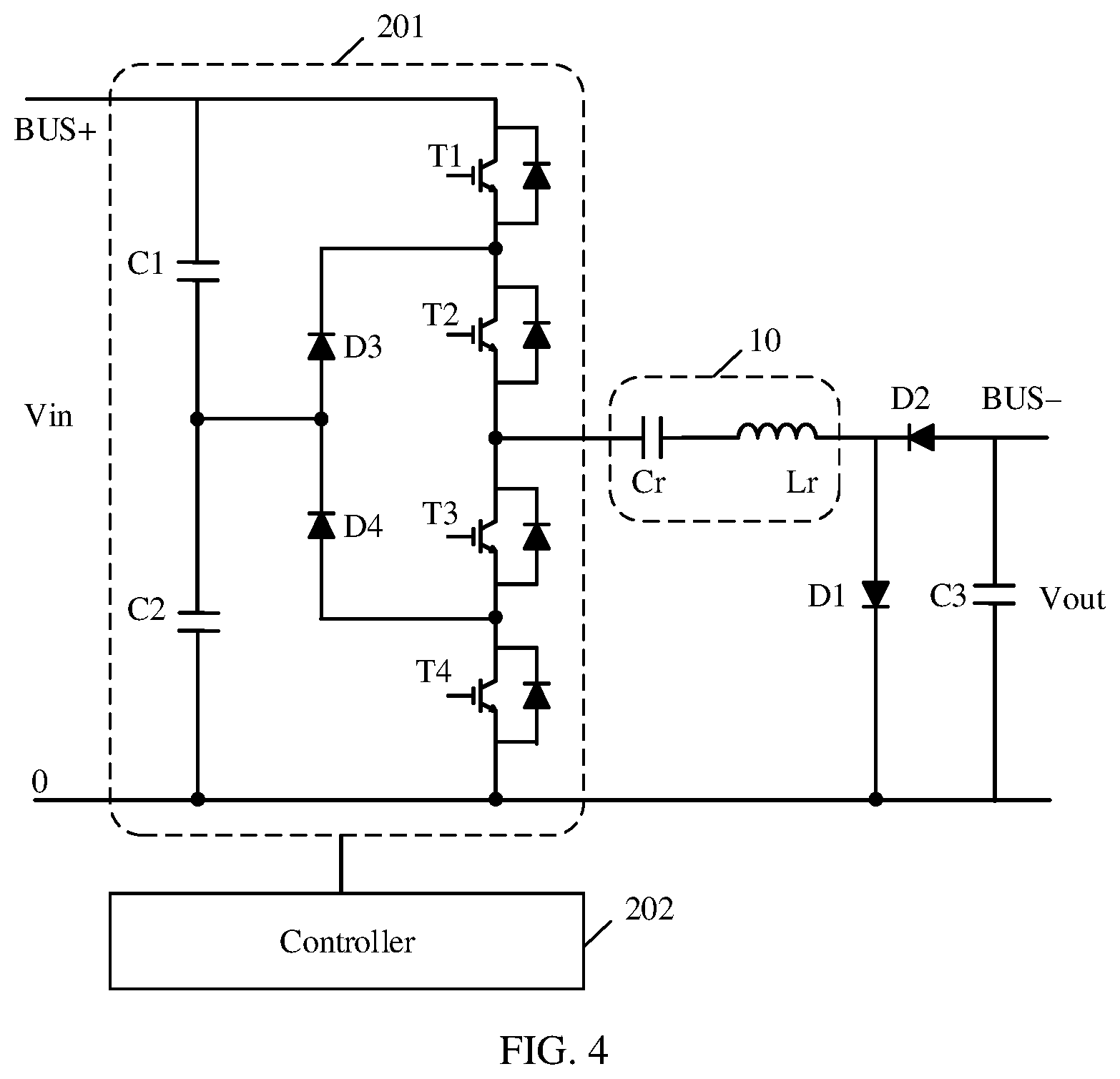 Patent US12592634 Figure 4 – Direct current converter, control method, direct current combiner box, and photovoltaic power generation system