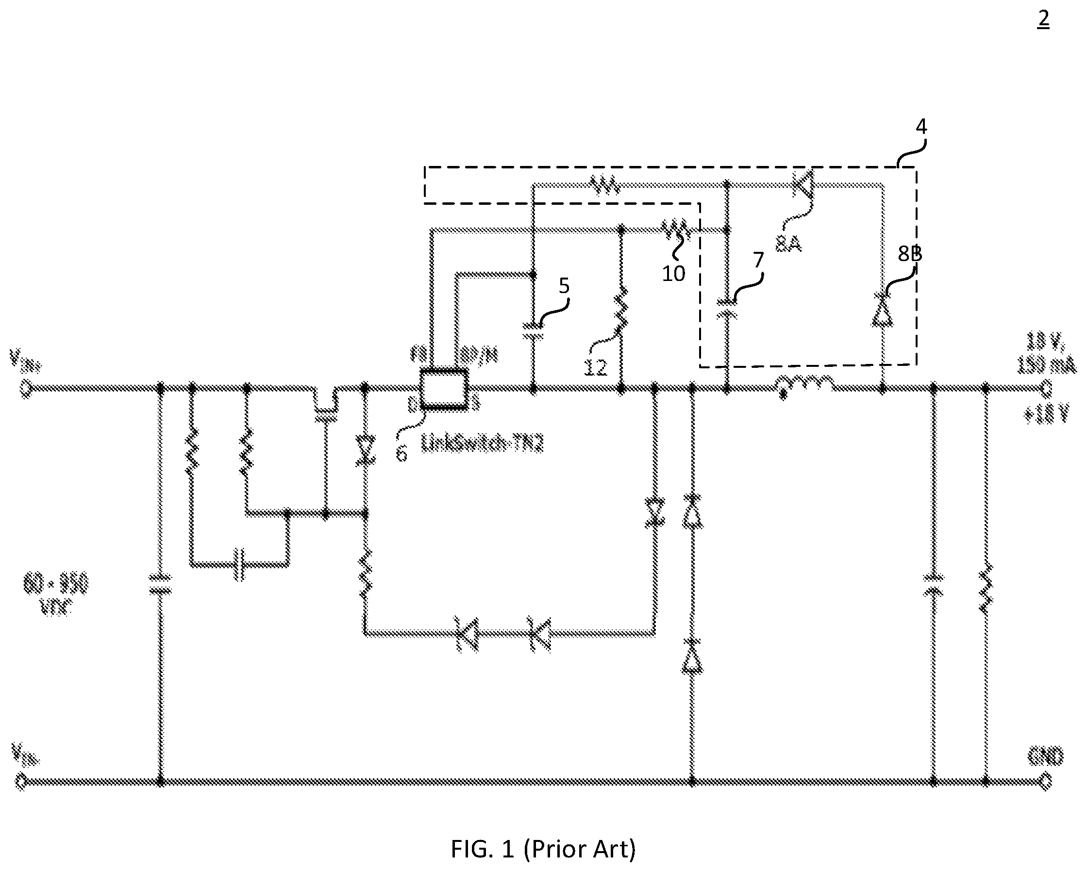Patent US12592639 Figure 1 – Self-biasing the input controller in a power converter