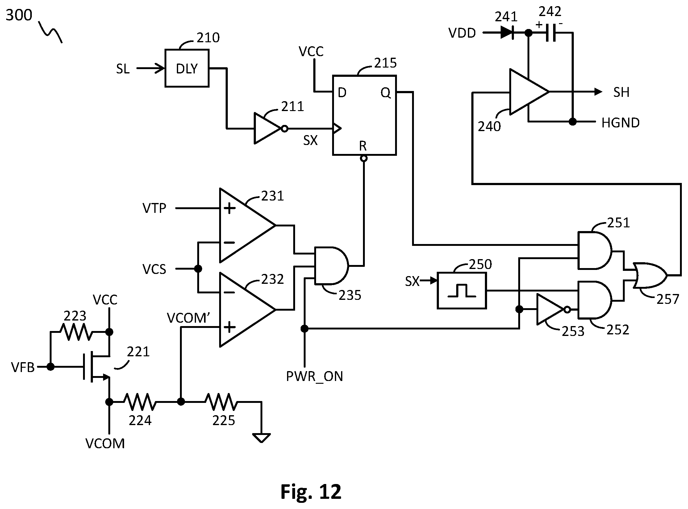 Patent US12592644 Figure 13 – Resonant flyback power converter and switching control circuit and method thereof