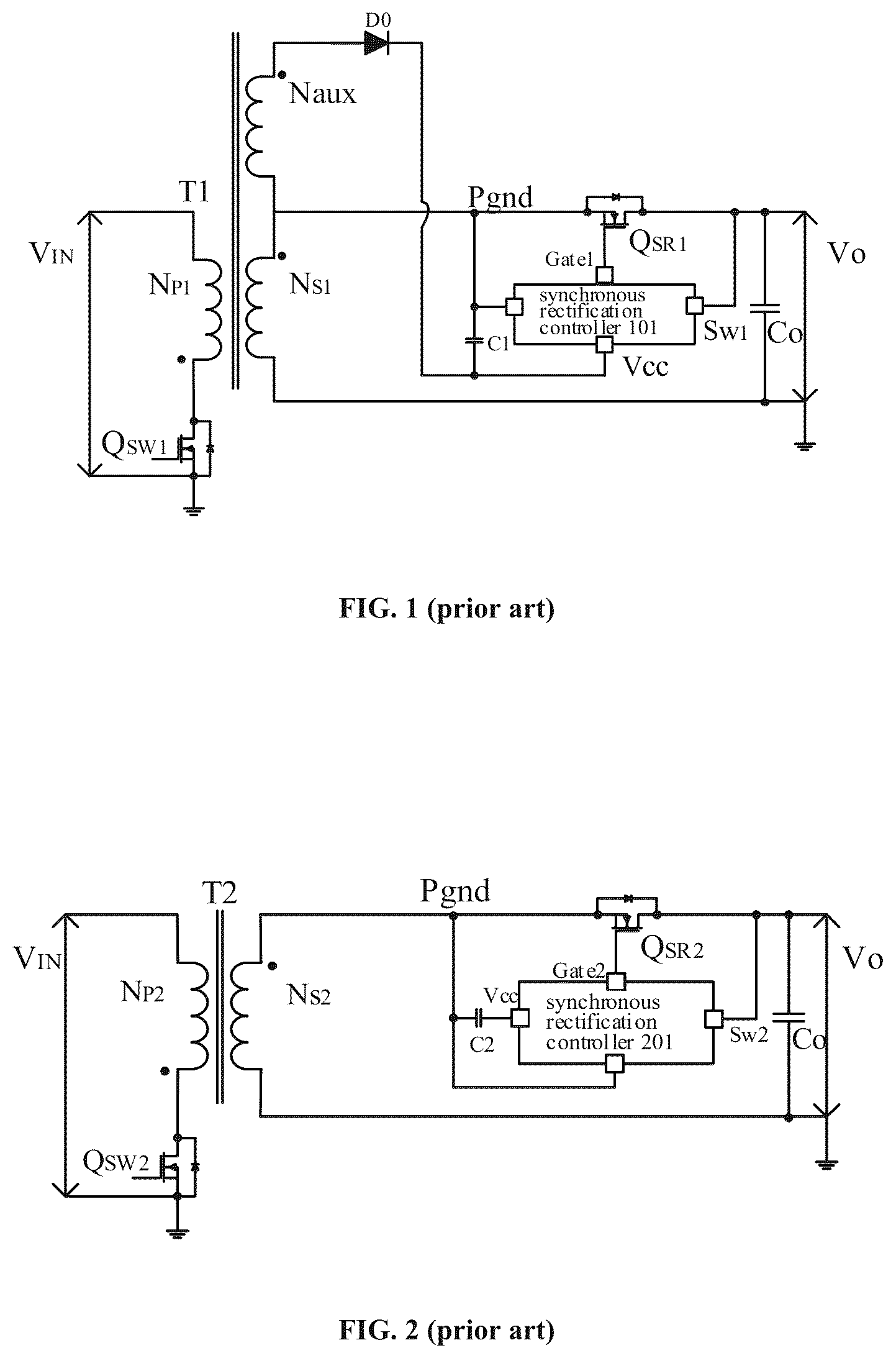 Patent US12592649 Figure 1 – Synchronous rectification controller and switching power supply
