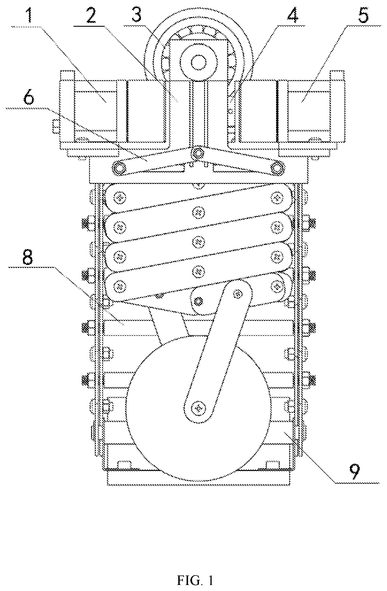 Patent US12592653 Figure 1 – Deployable wave energy harvesting device for autonomous underwater vehicles (AUVs)