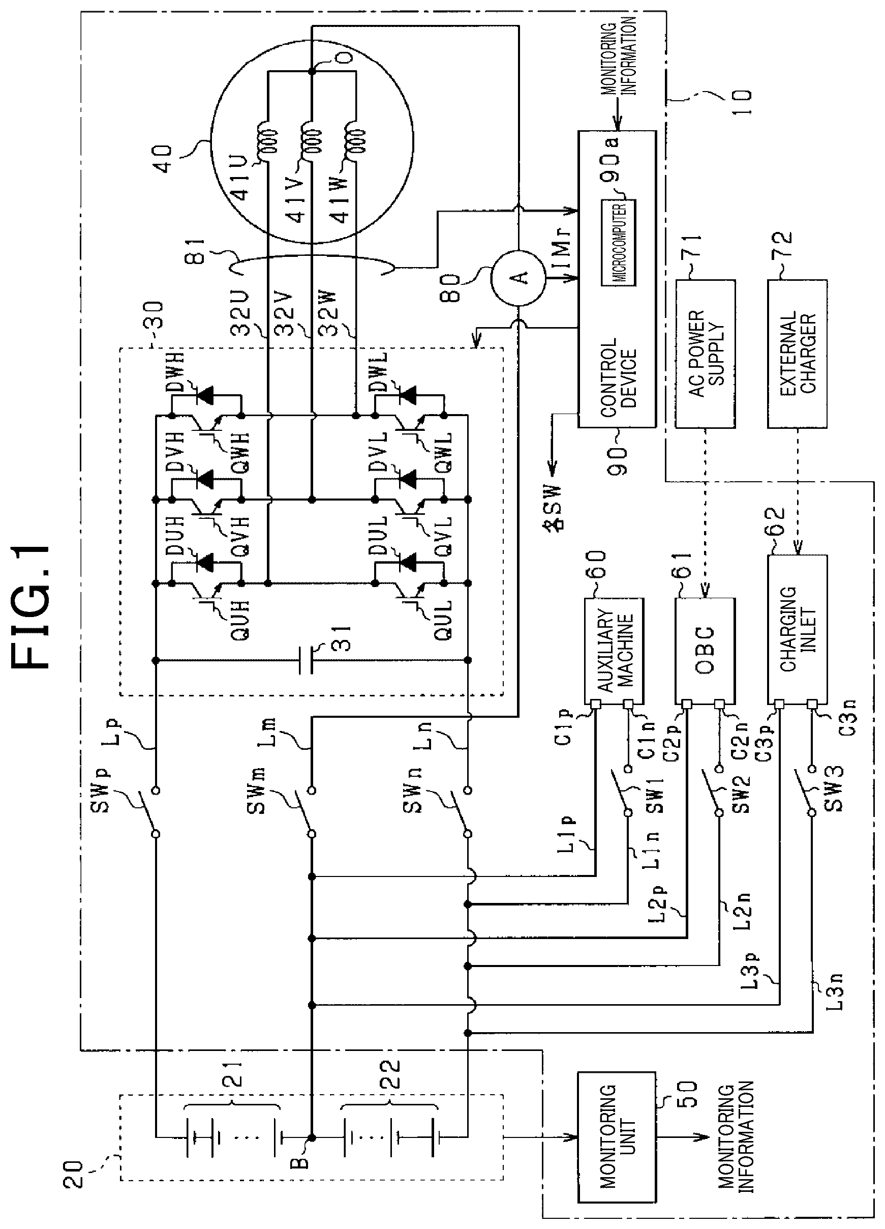 Patent US12592661 Figure 1 – Power conversion device