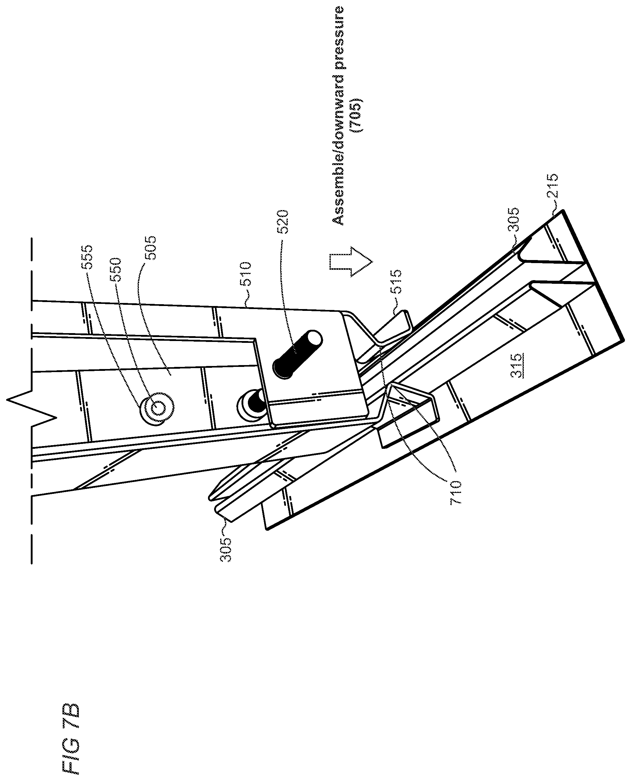 Patent US12592663 Figure 9 – Support member for a solar panel rack