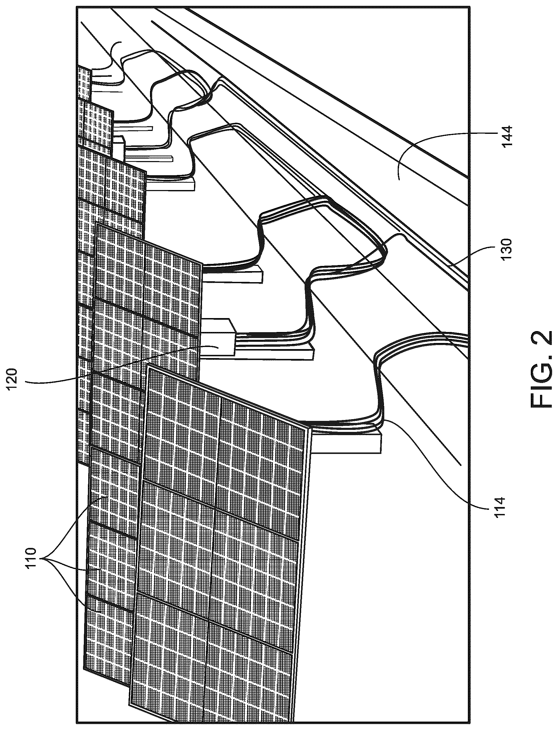 Patent US12592665 Figure 2 – Self supporting solar solution