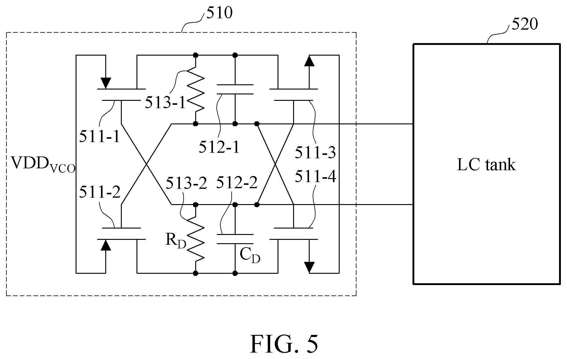 Patent US12592667 Figure 4 – Voltage-controlled oscillator