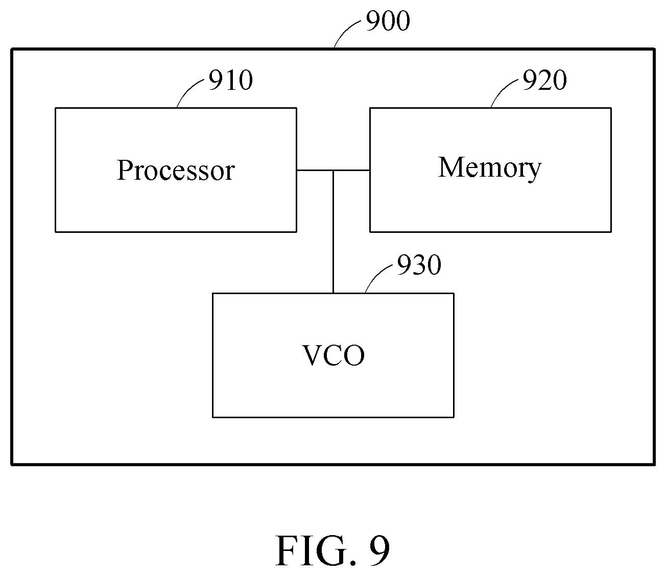 Patent US12592667 Figure 8 – Voltage-controlled oscillator