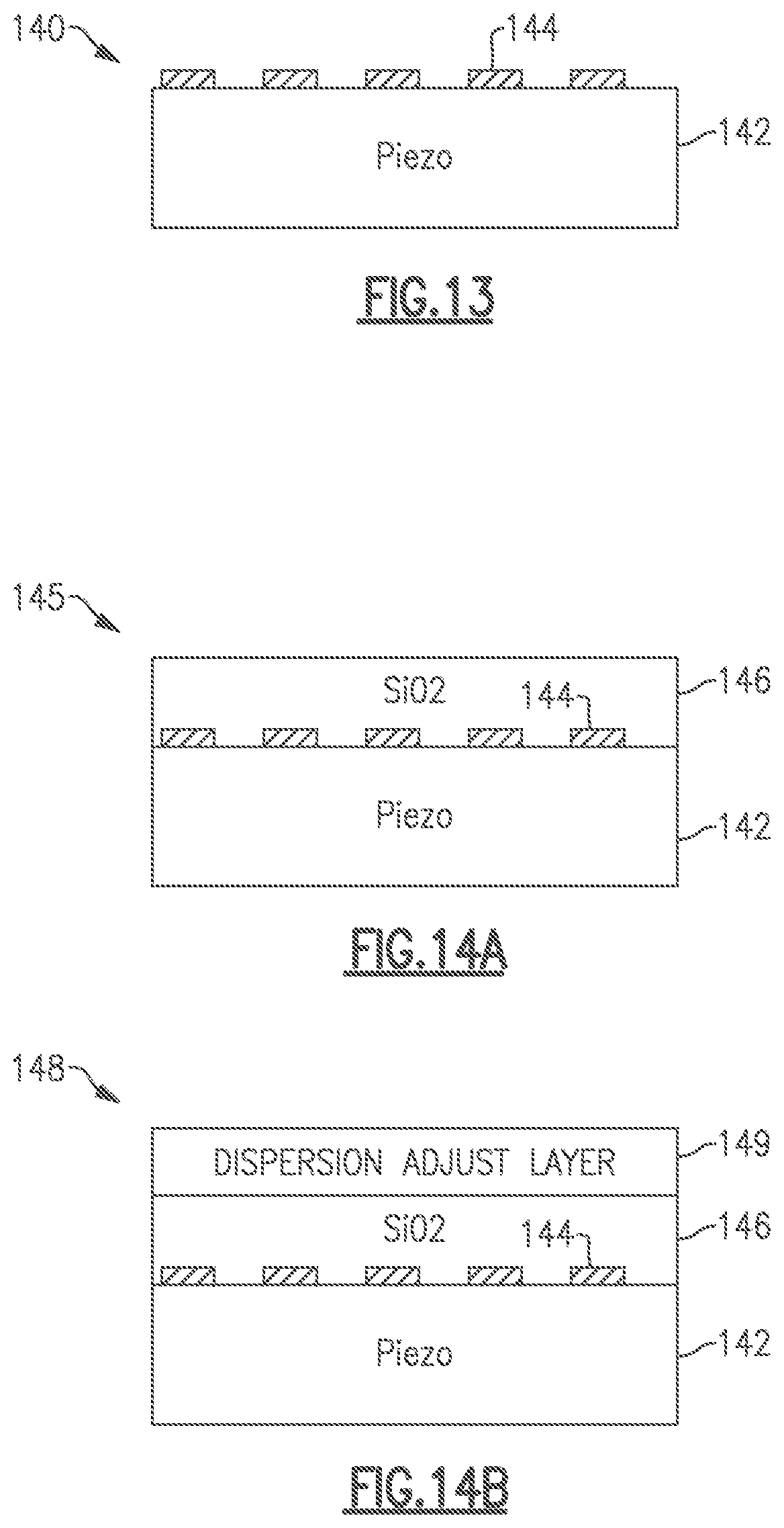 Patent US12592678 Figure 11 – Acoustic wave device with transverse spurious mode suppression