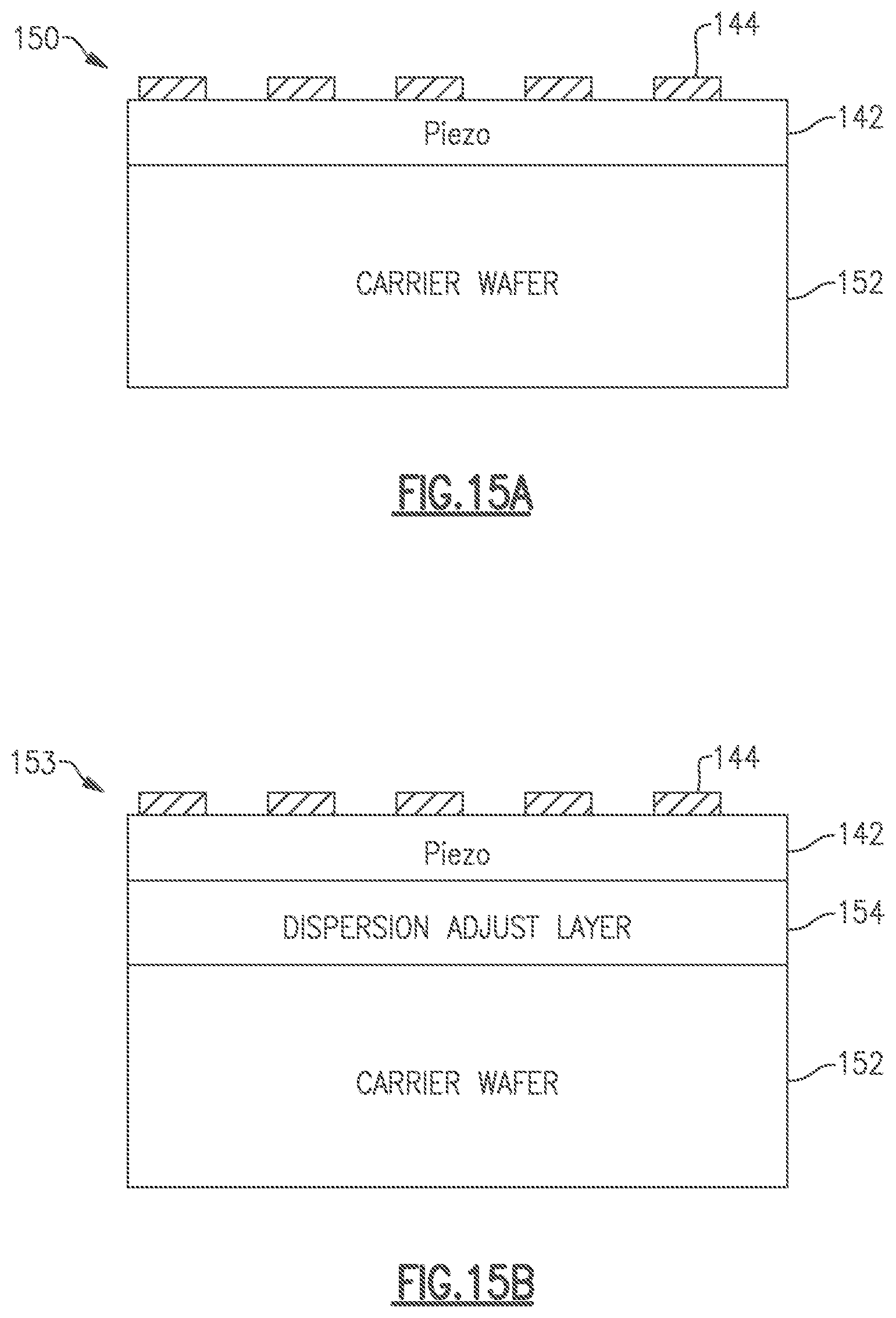 Patent US12592678 Figure 12 – Acoustic wave device with transverse spurious mode suppression