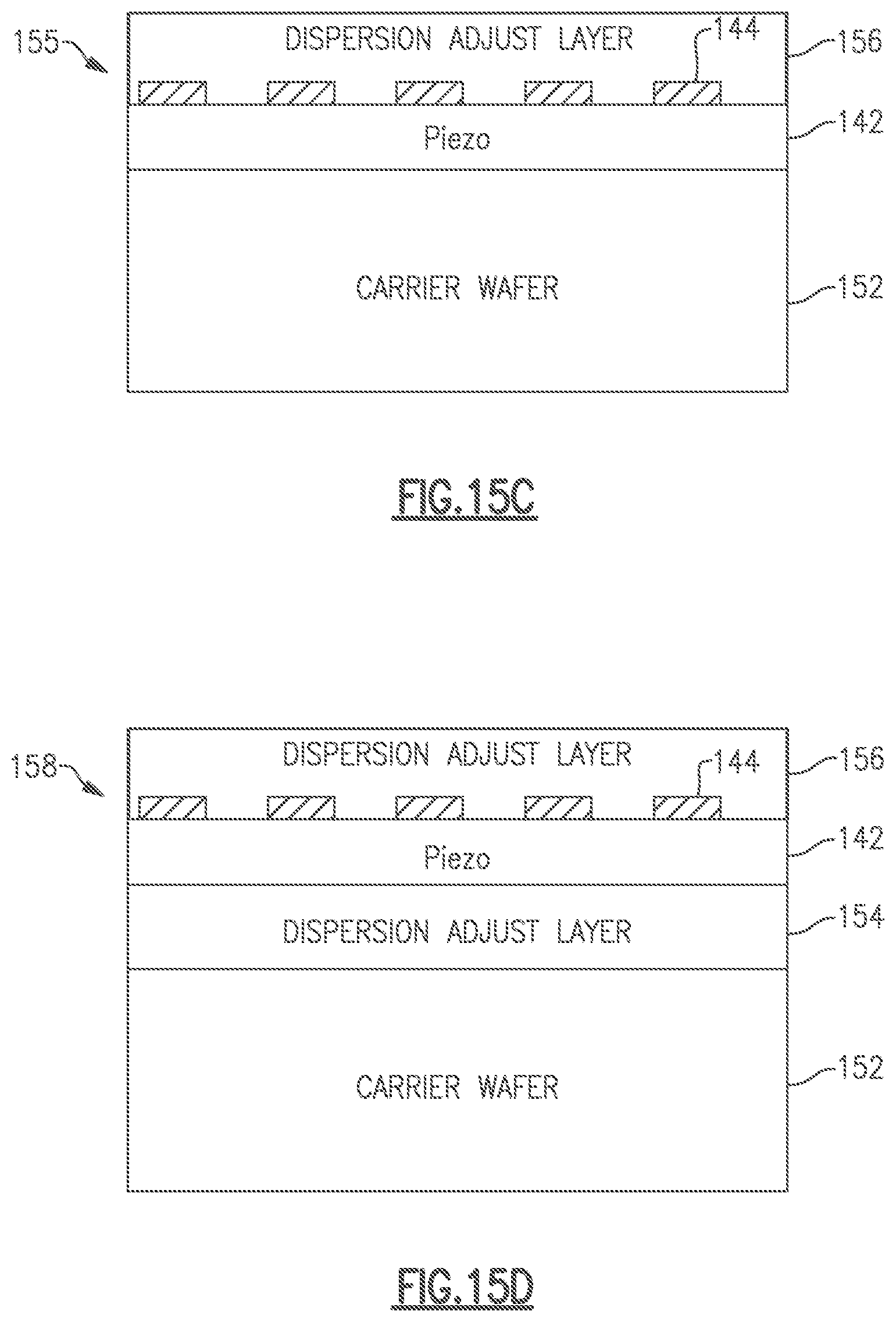 Patent US12592678 Figure 13 – Acoustic wave device with transverse spurious mode suppression