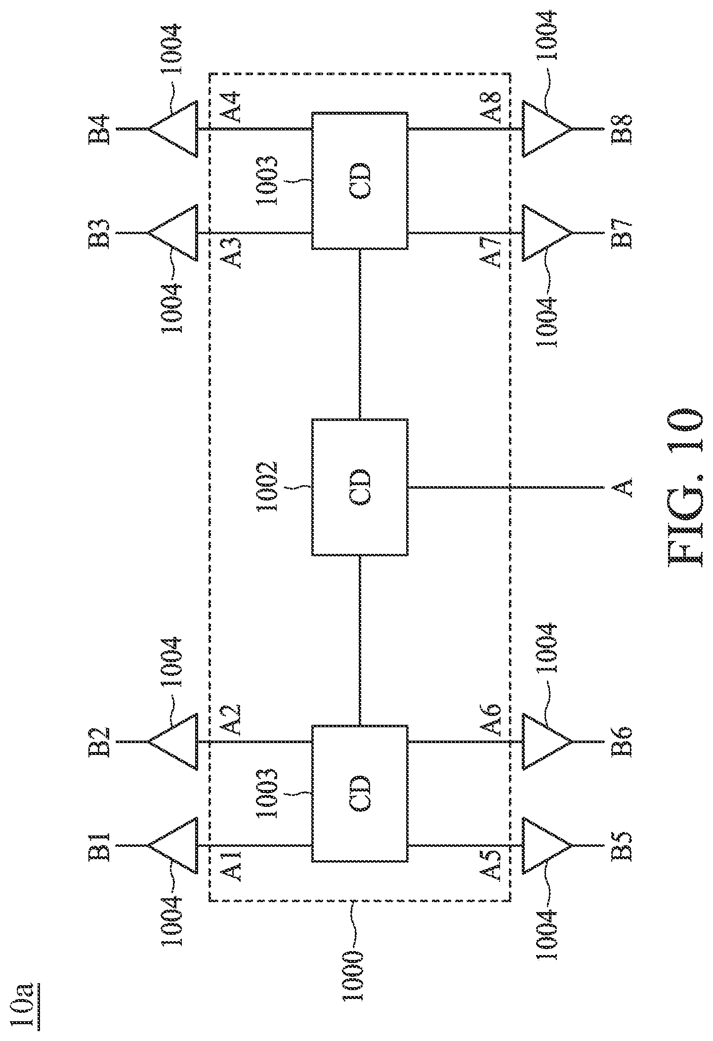 Patent US12592680 Figure 19 – Coupler device in phased array system