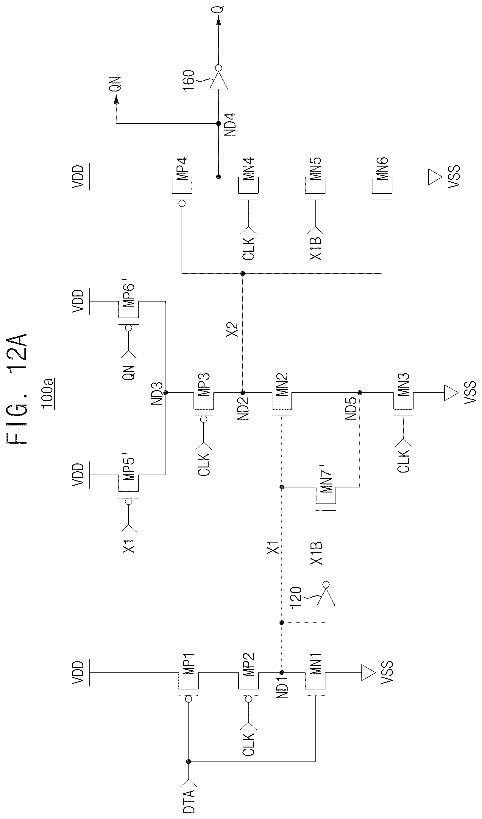 Patent US12592685 Figure 12 – Flip-flops and integrated circuits including the same