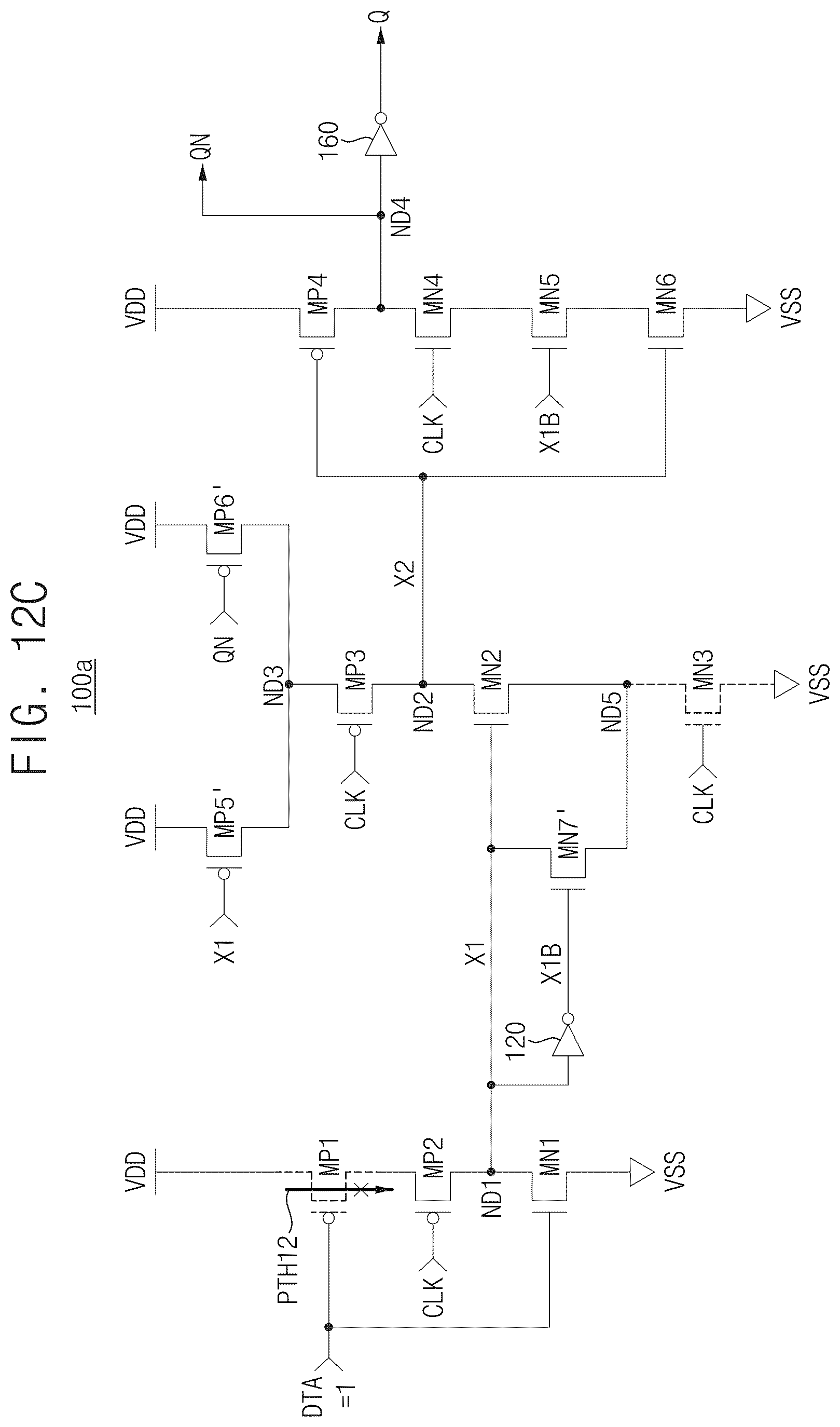 Patent US12592685 Figure 14 – Flip-flops and integrated circuits including the same