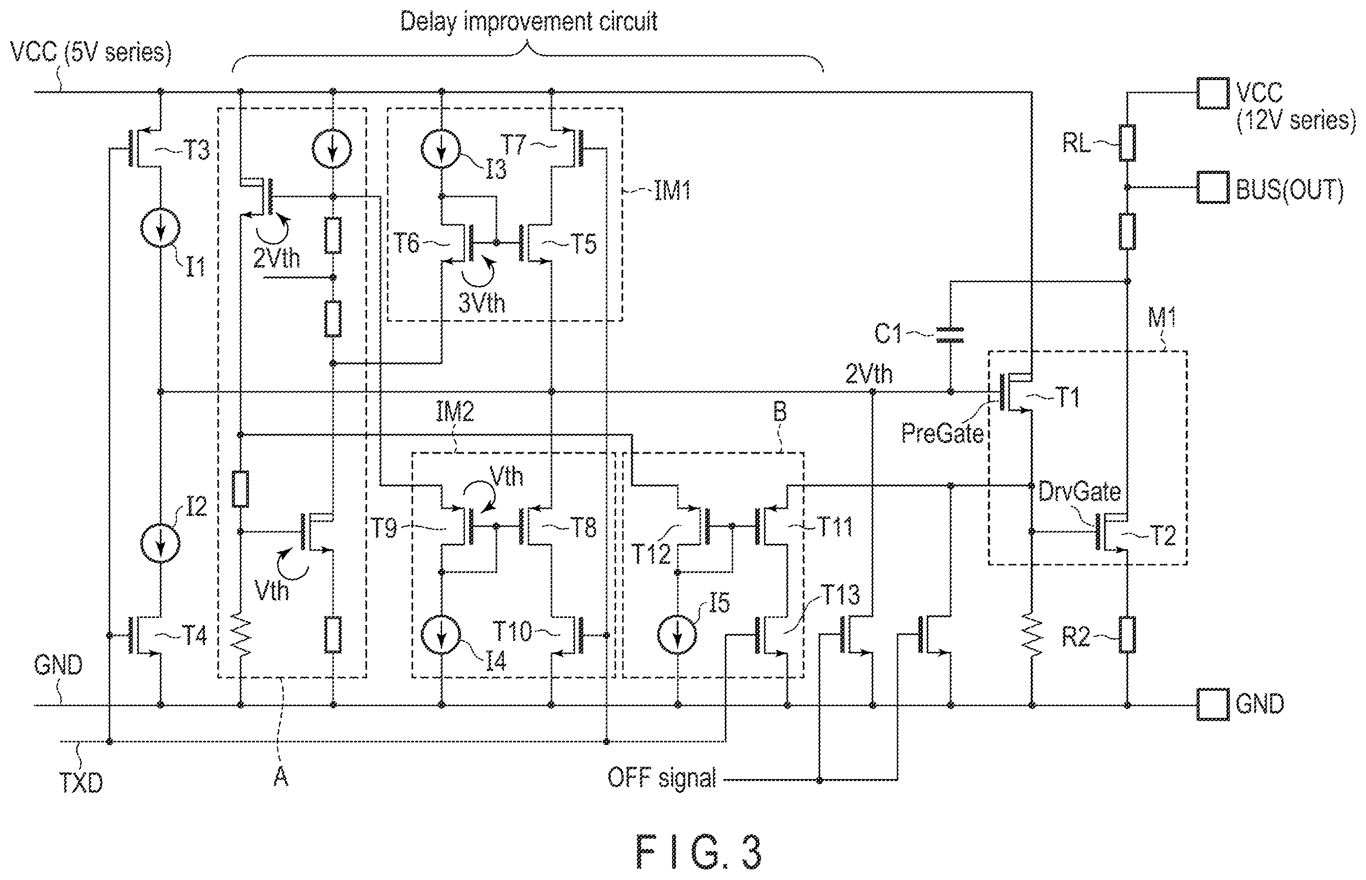 Patent US12592690 Figure 3 – Control circuit