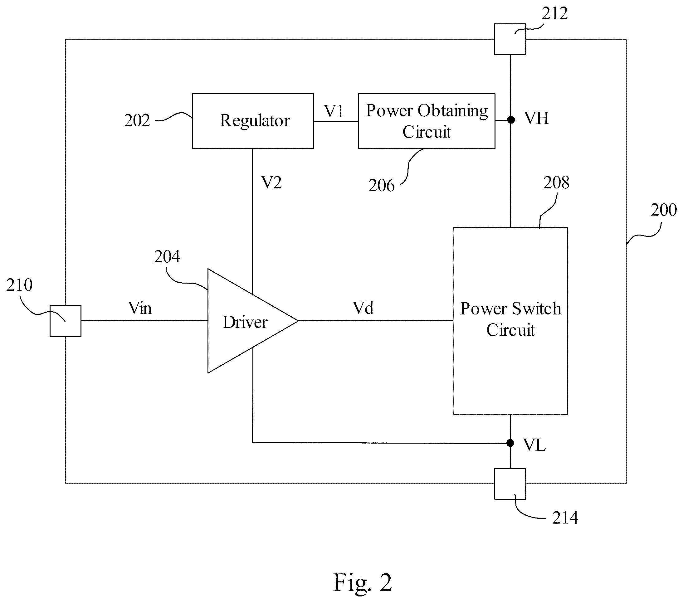 Patent US12592692 Figure 2 – Power device