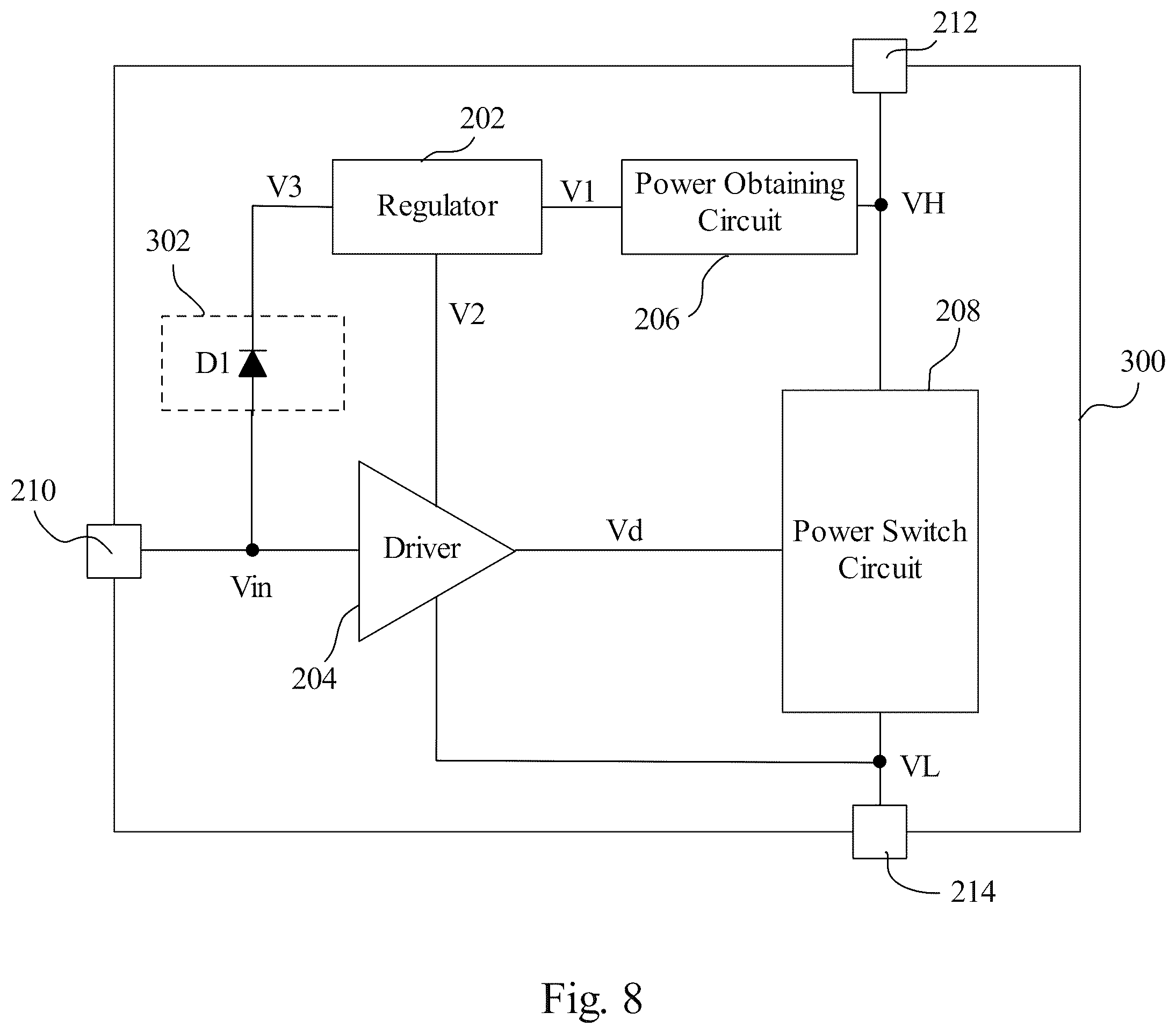 Patent US12592692 Figure 6 – Power device