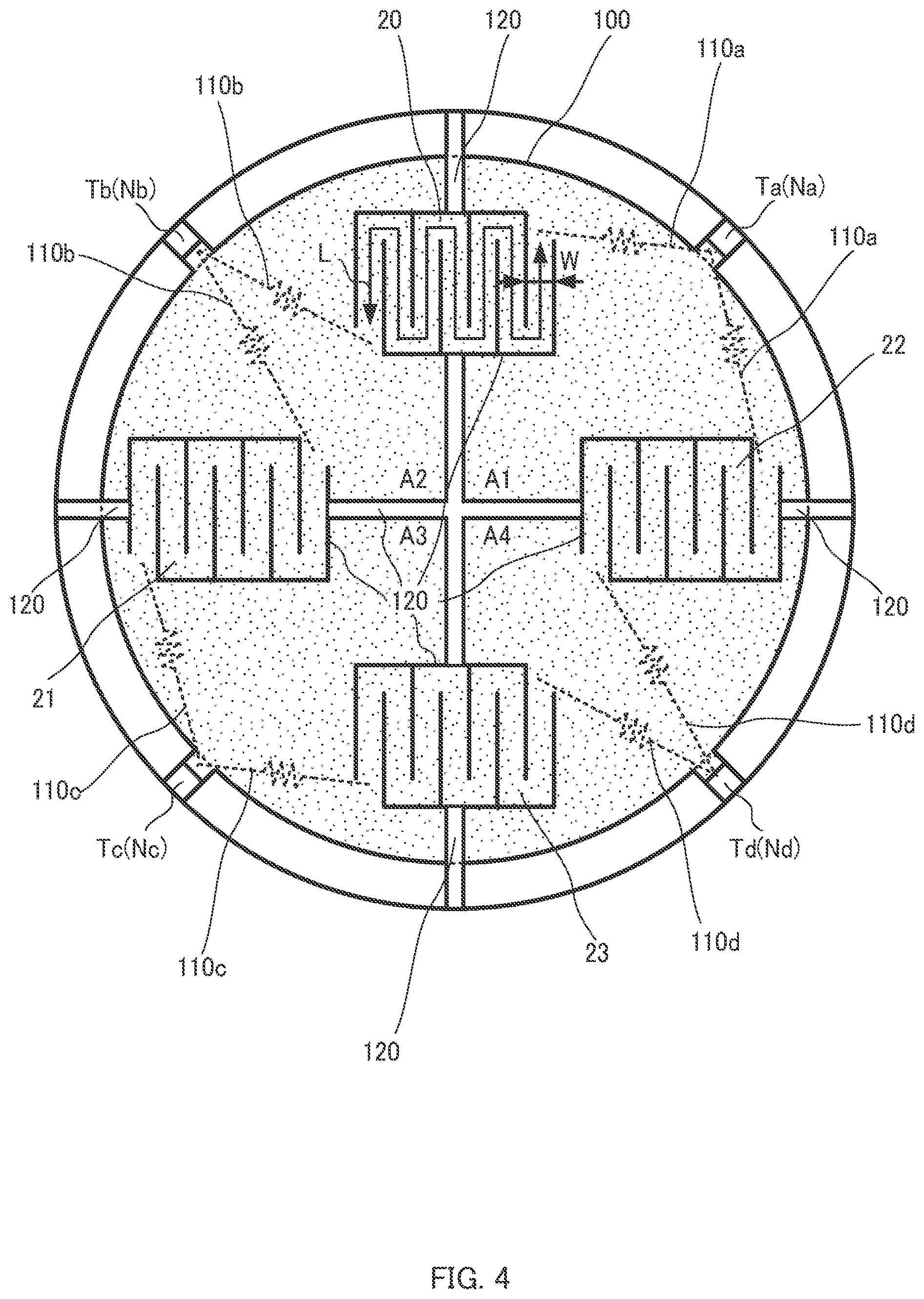 Patent US12592694 Figure 4 – Integrated circuit