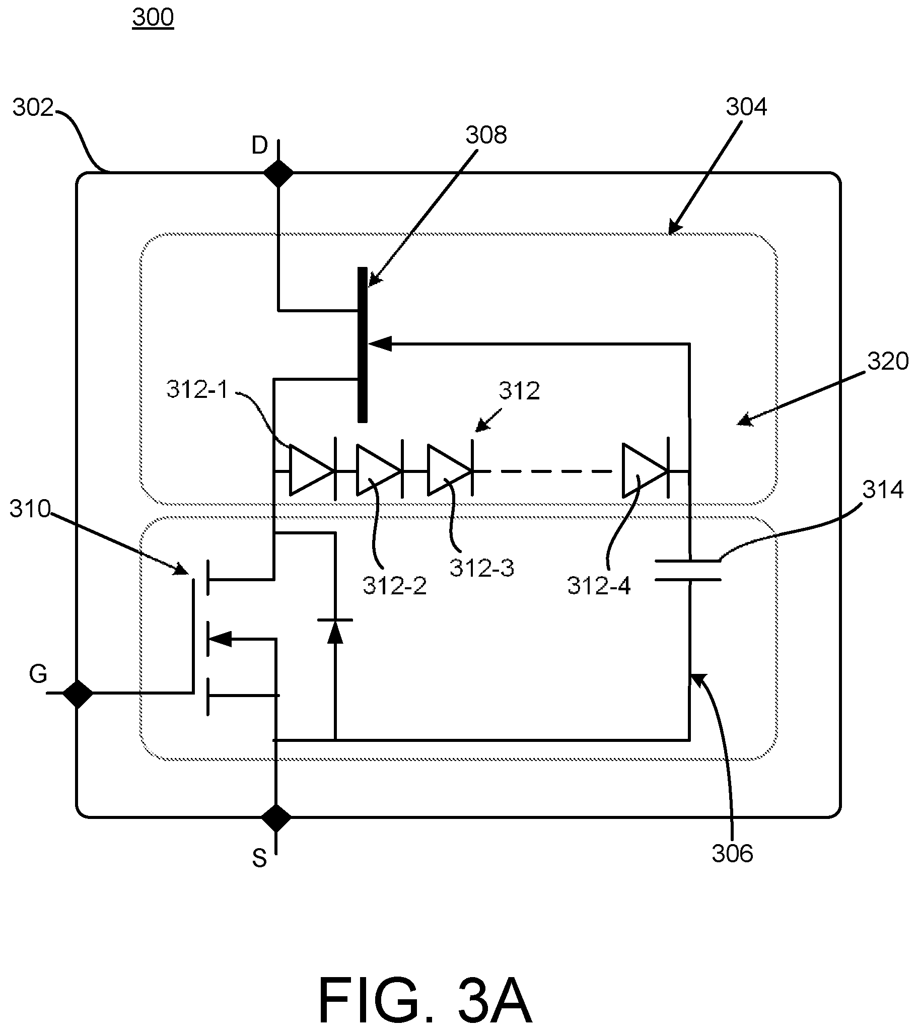 Patent US12592696 Figure 5 – Cascode semiconductor device