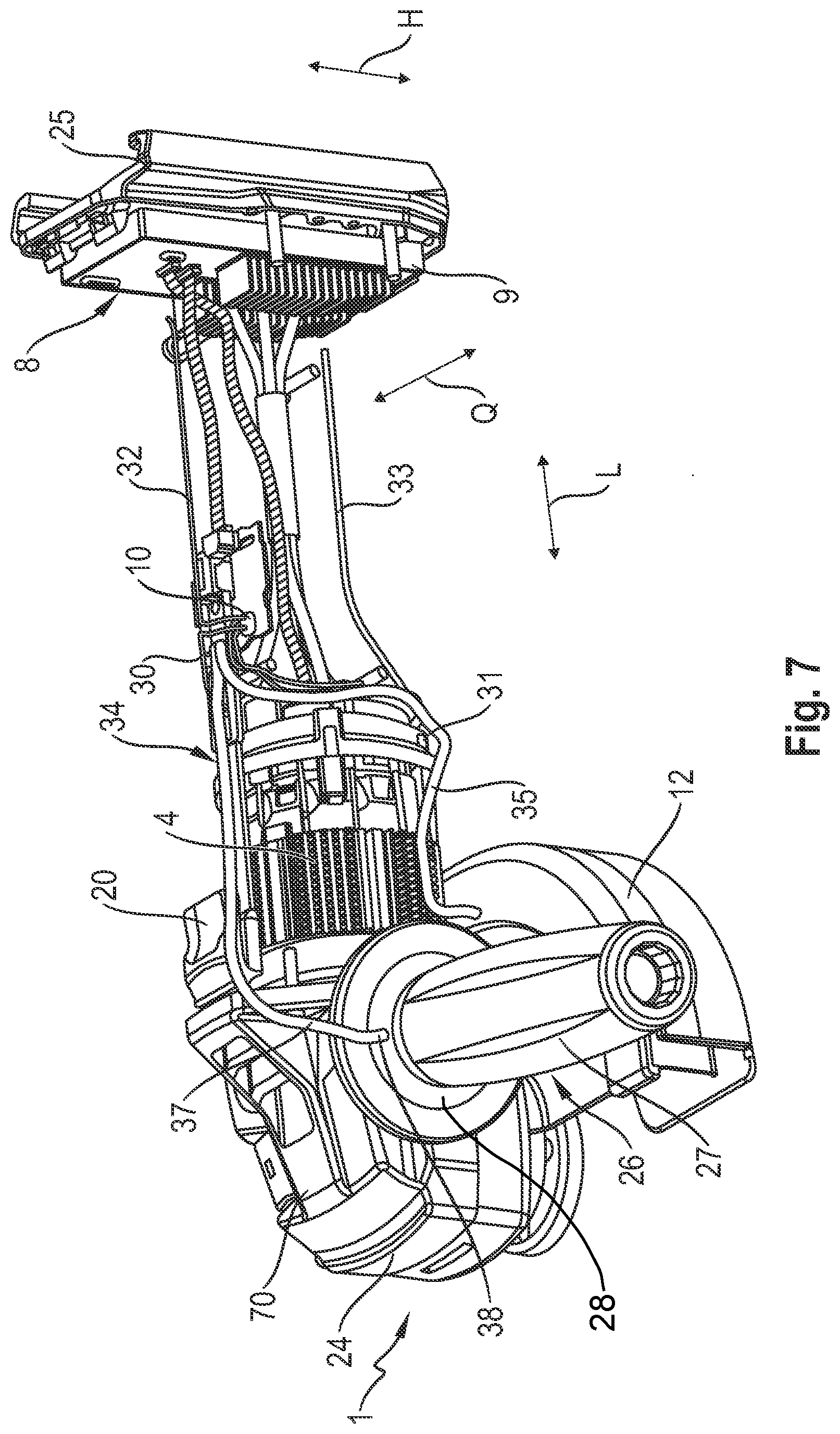 Patent US12592698 Figure 6 – Hand-held machine tool