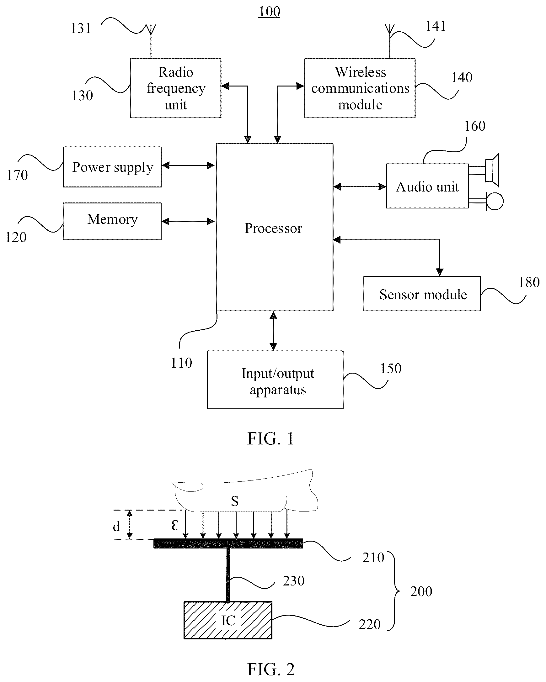 Patent US12592699 — Electronic device — Figure 1