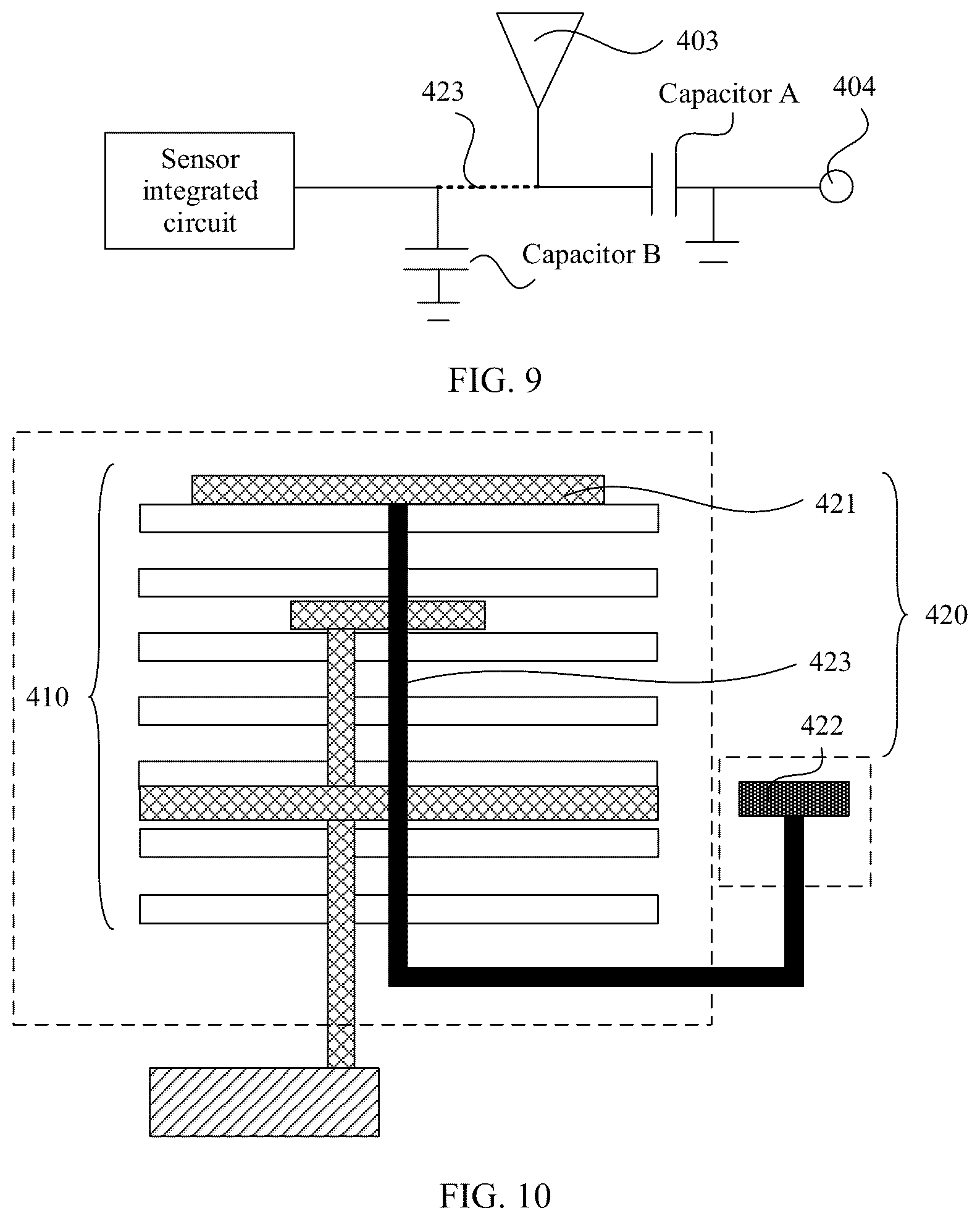 Patent US12592699 Figure 5 – Electronic device