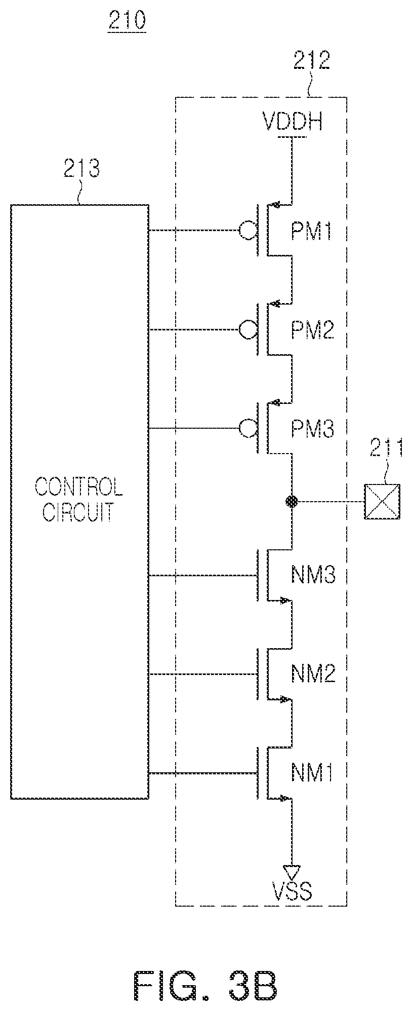 Patent US12592701 Figure 3 – Level shifter and semiconductor device including the same