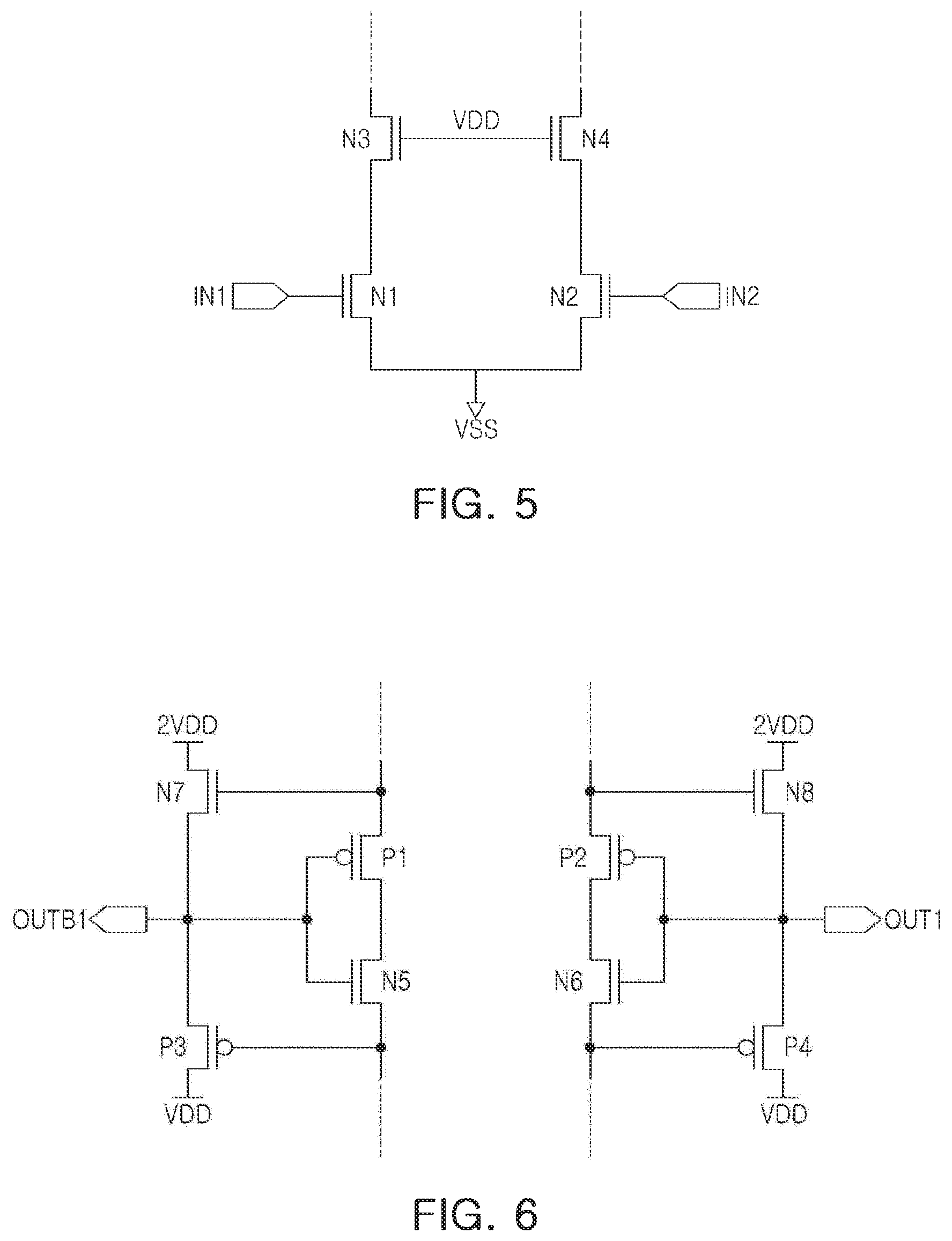 Patent US12592701 Figure 5 – Level shifter and semiconductor device including the same