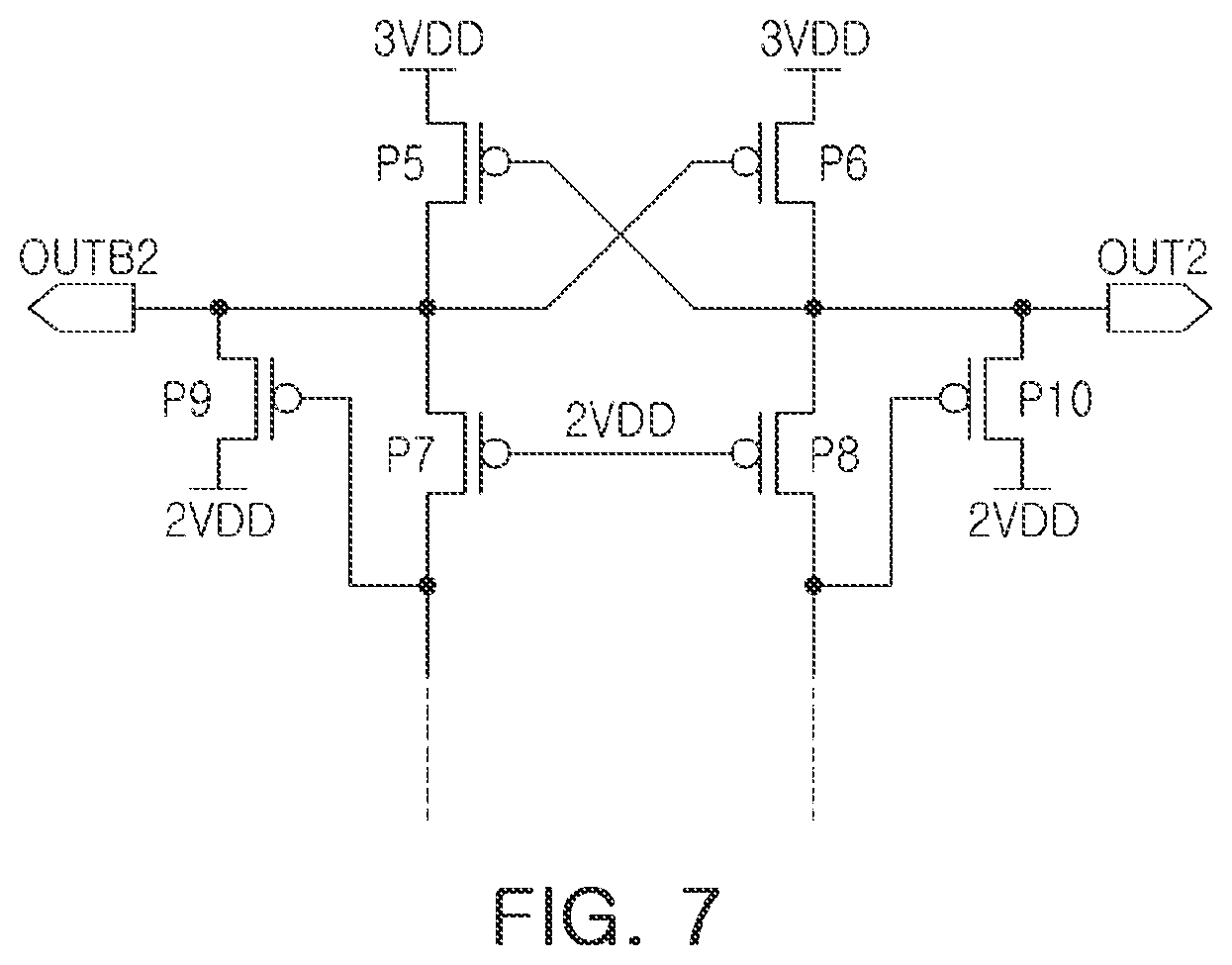 Patent US12592701 Figure 6 – Level shifter and semiconductor device including the same