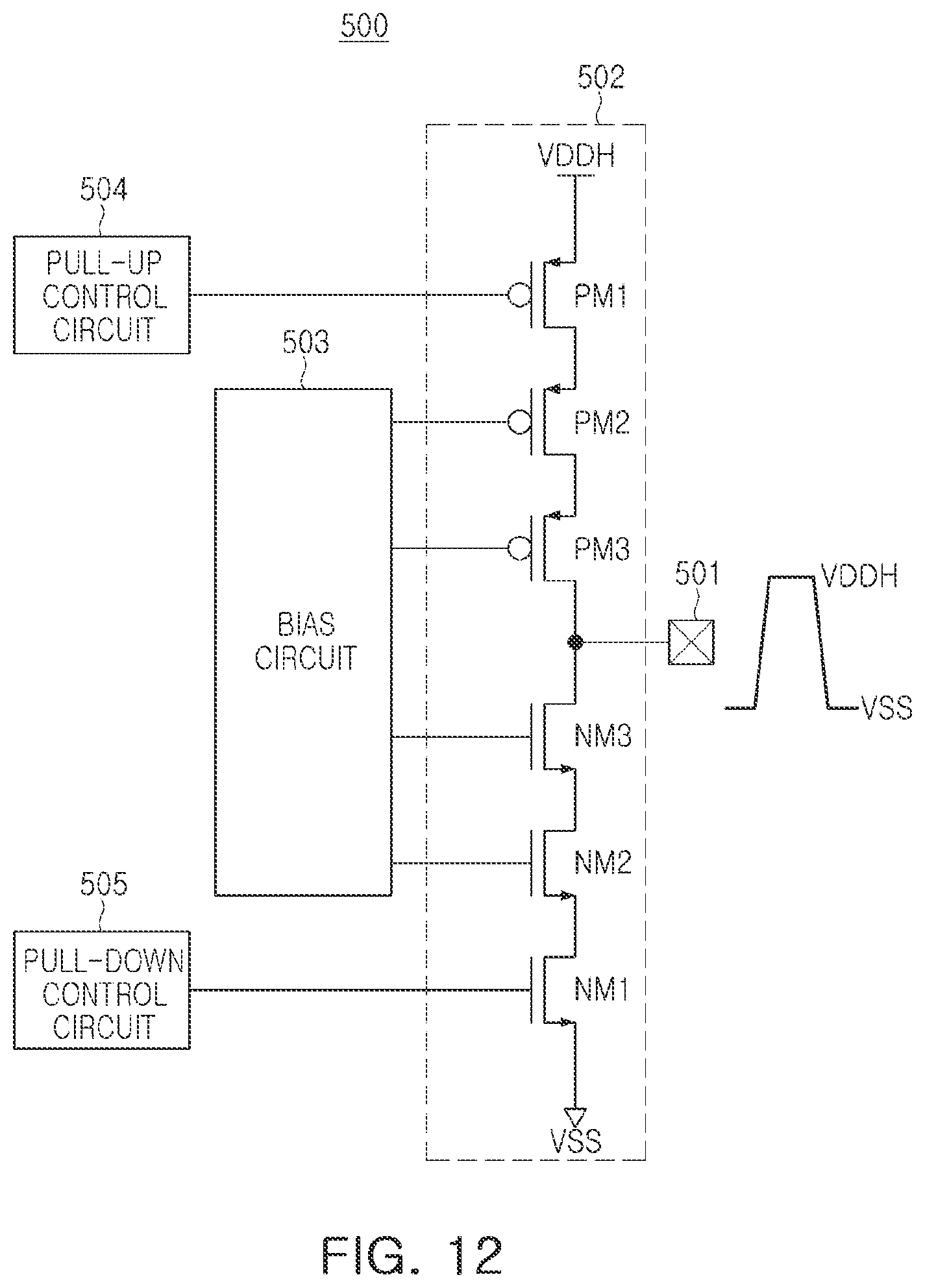 Patent US12592701 Figure 10 – Level shifter and semiconductor device including the same