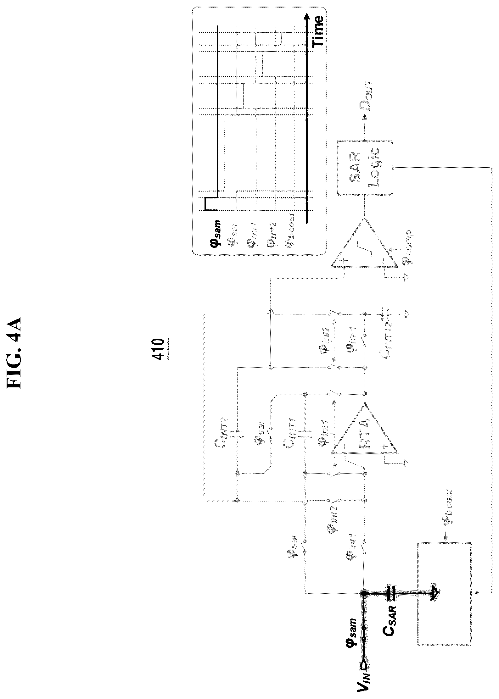 Patent US12592708 Figure 5 – SAR analog-to-digital converter with high-order noise-shaping characteristics
