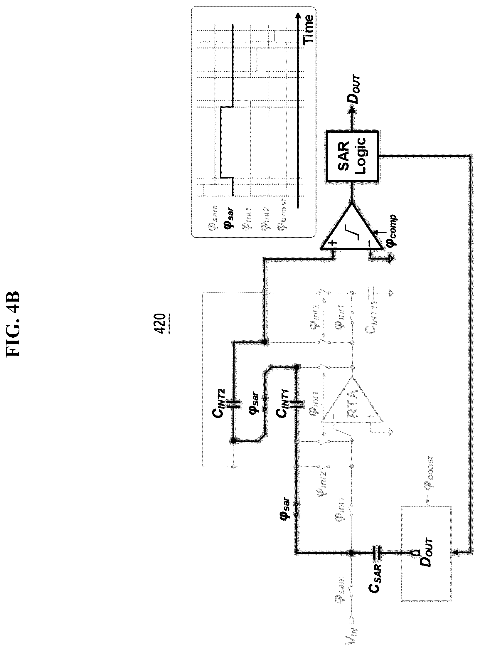 Patent US12592708 Figure 6 – SAR analog-to-digital converter with high-order noise-shaping characteristics