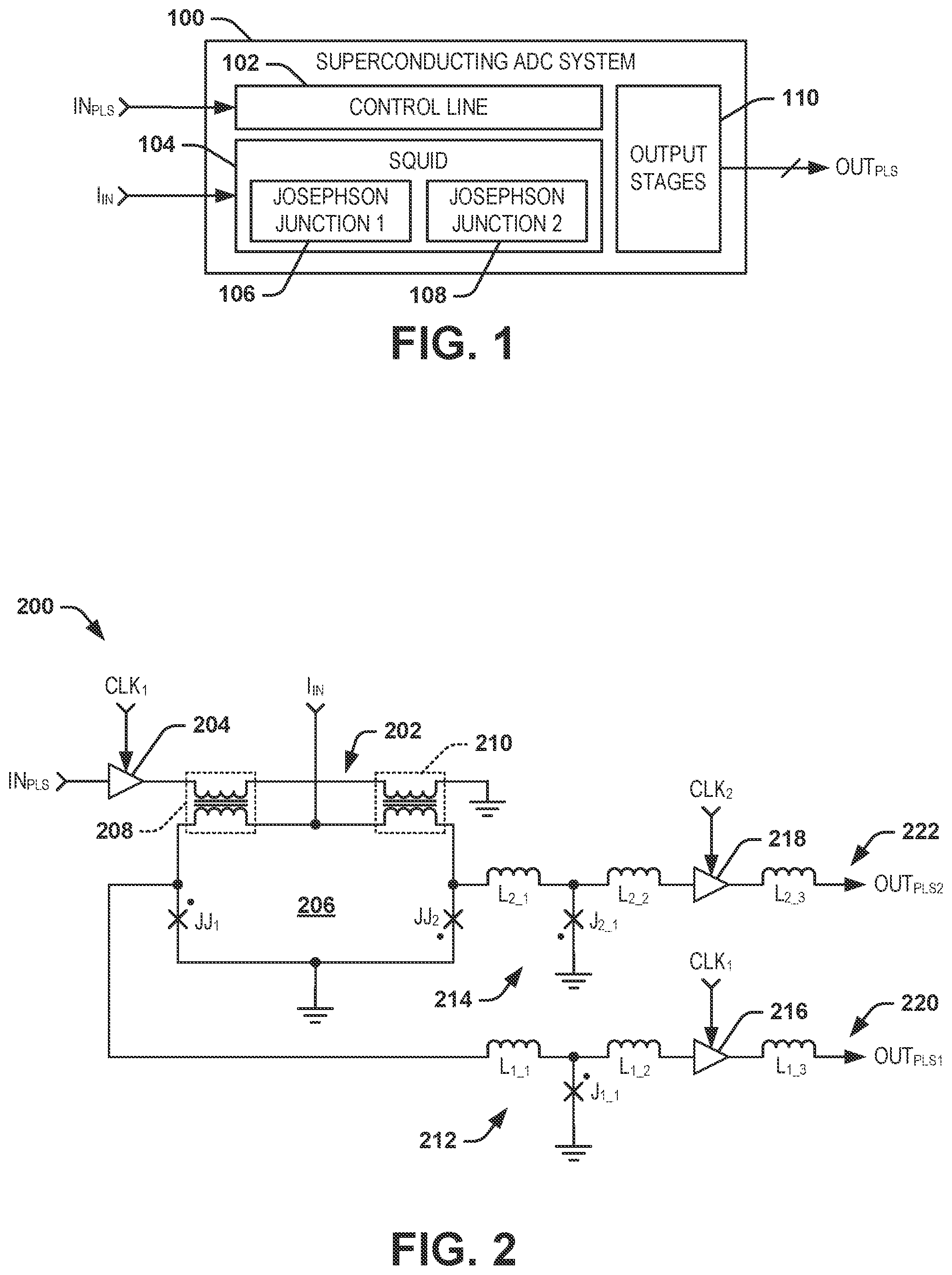 Patent US12592712 — Superconducting analog-to-digital converter (ADC) system — Figure 1