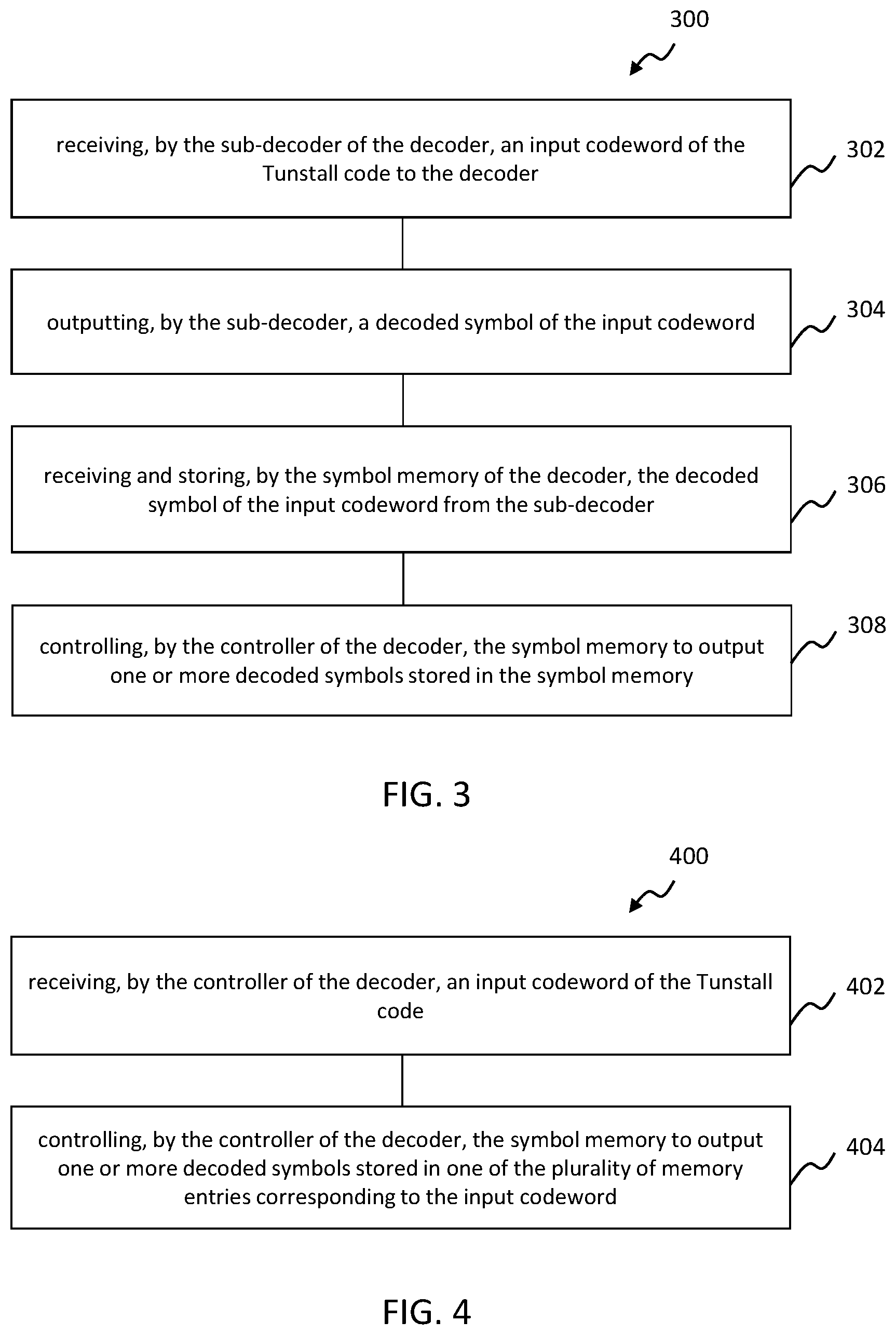 Patent US12592719 Figure 2 – Decoders for decoding a codeword of a tunstall code