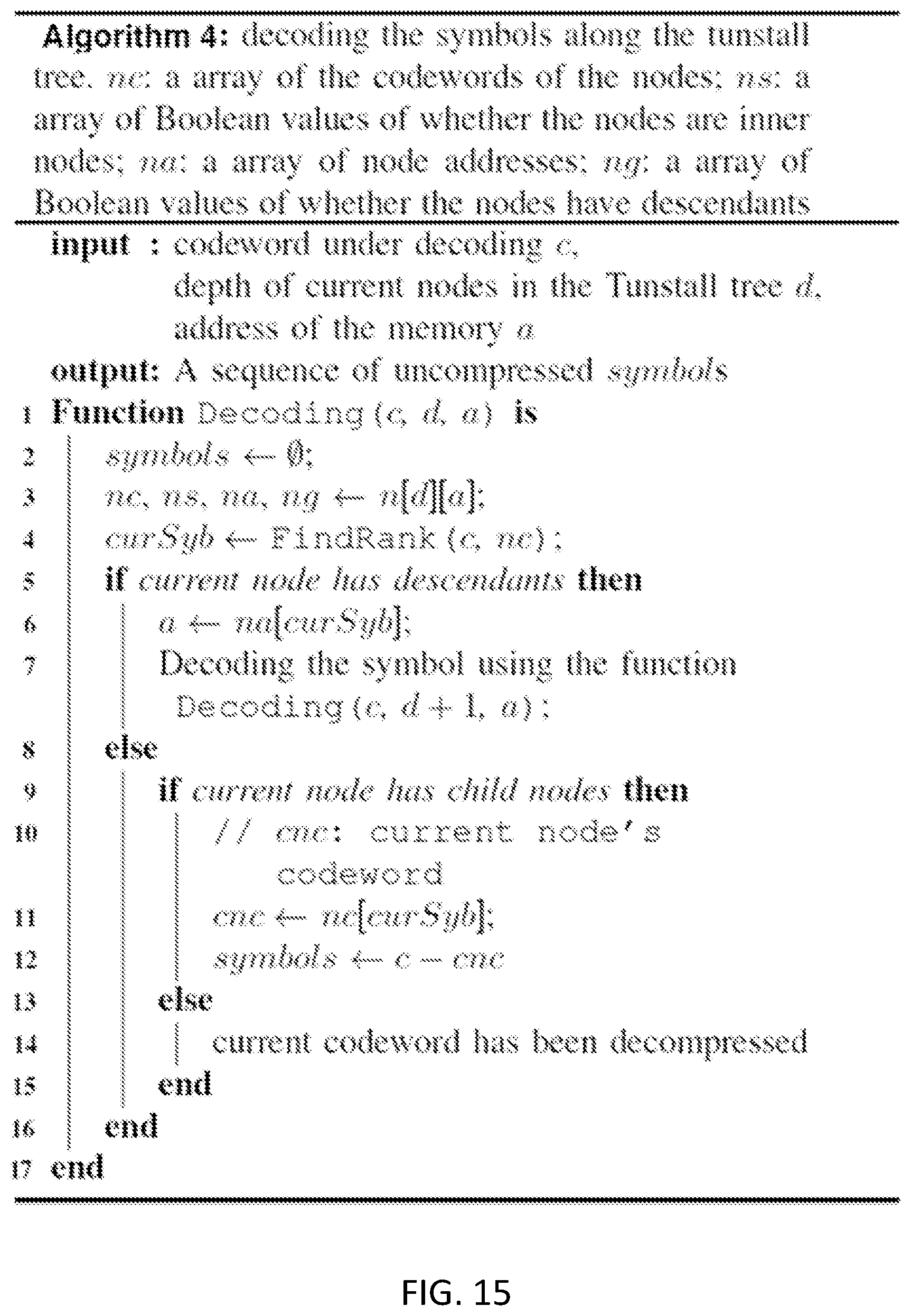 Patent US12592719 Figure 12 – Decoders for decoding a codeword of a tunstall code