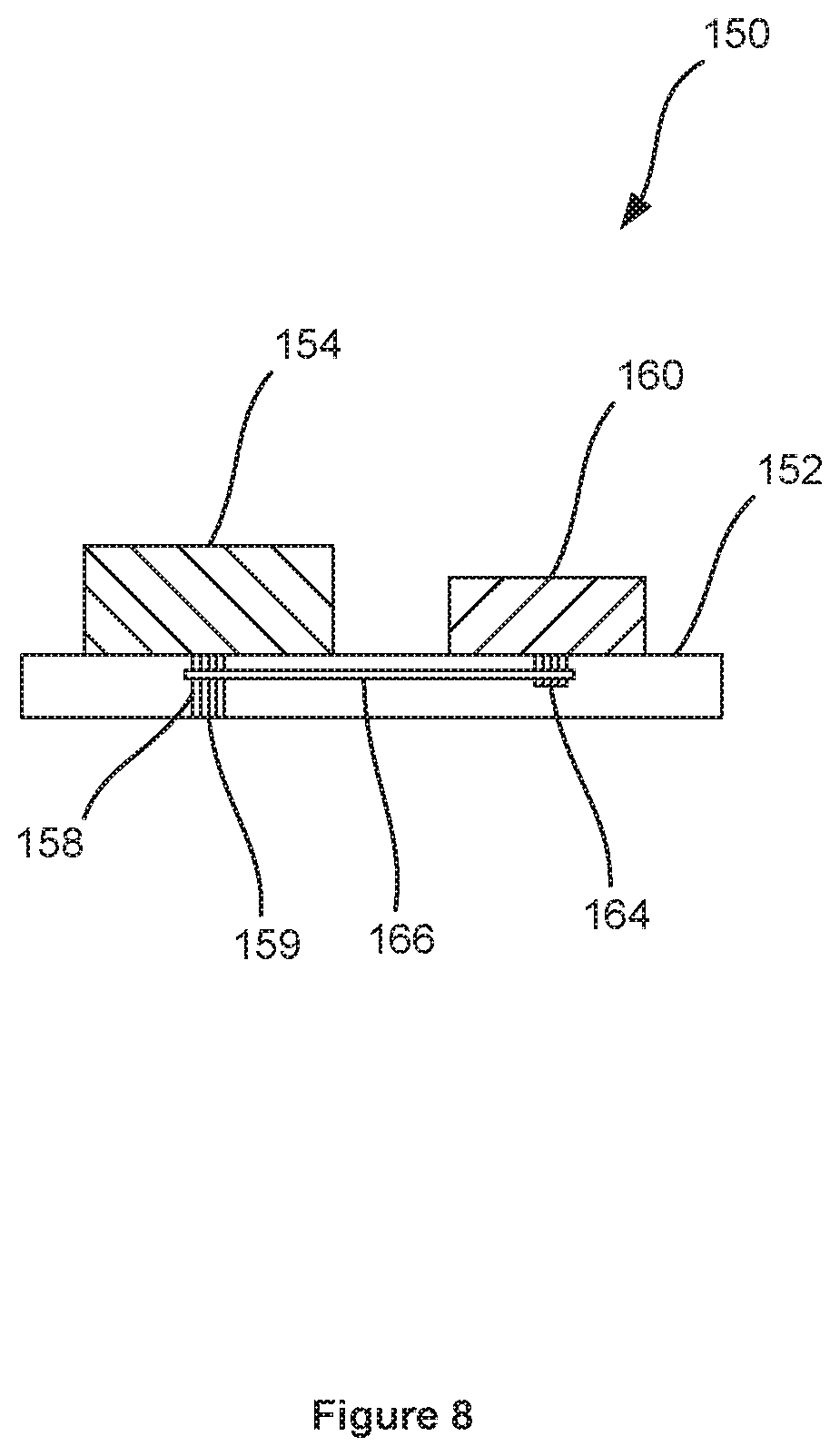 Patent US12592723 Figure 8 – Duplexer, multiplexer and multiband filter