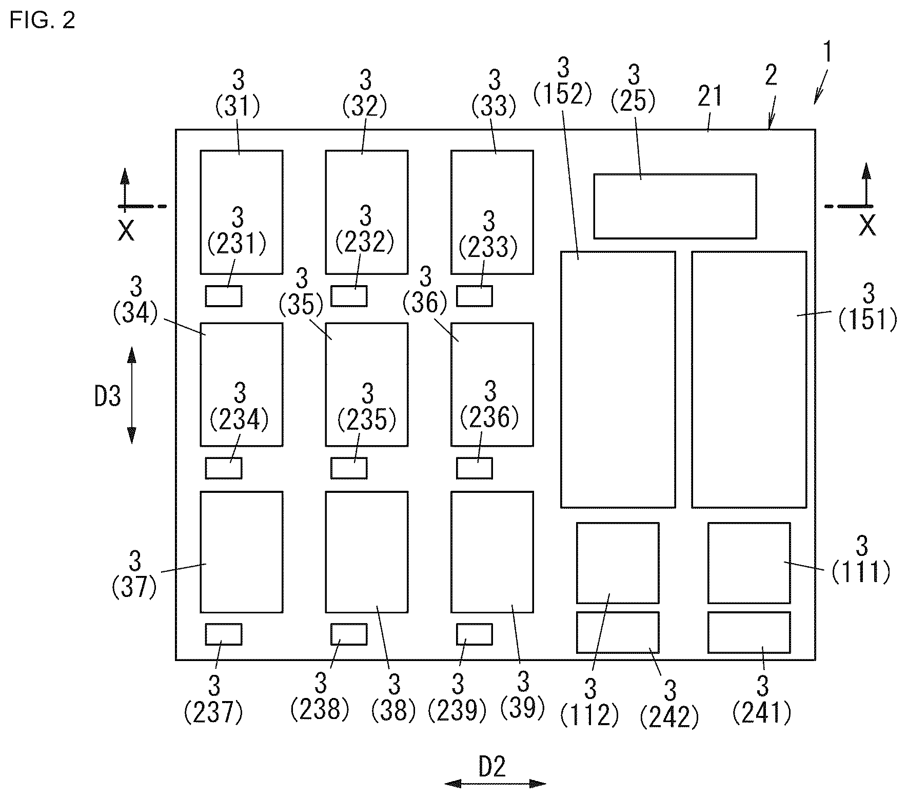 Patent US12592724 Figure 2 – Radio frequency circuit and communication device