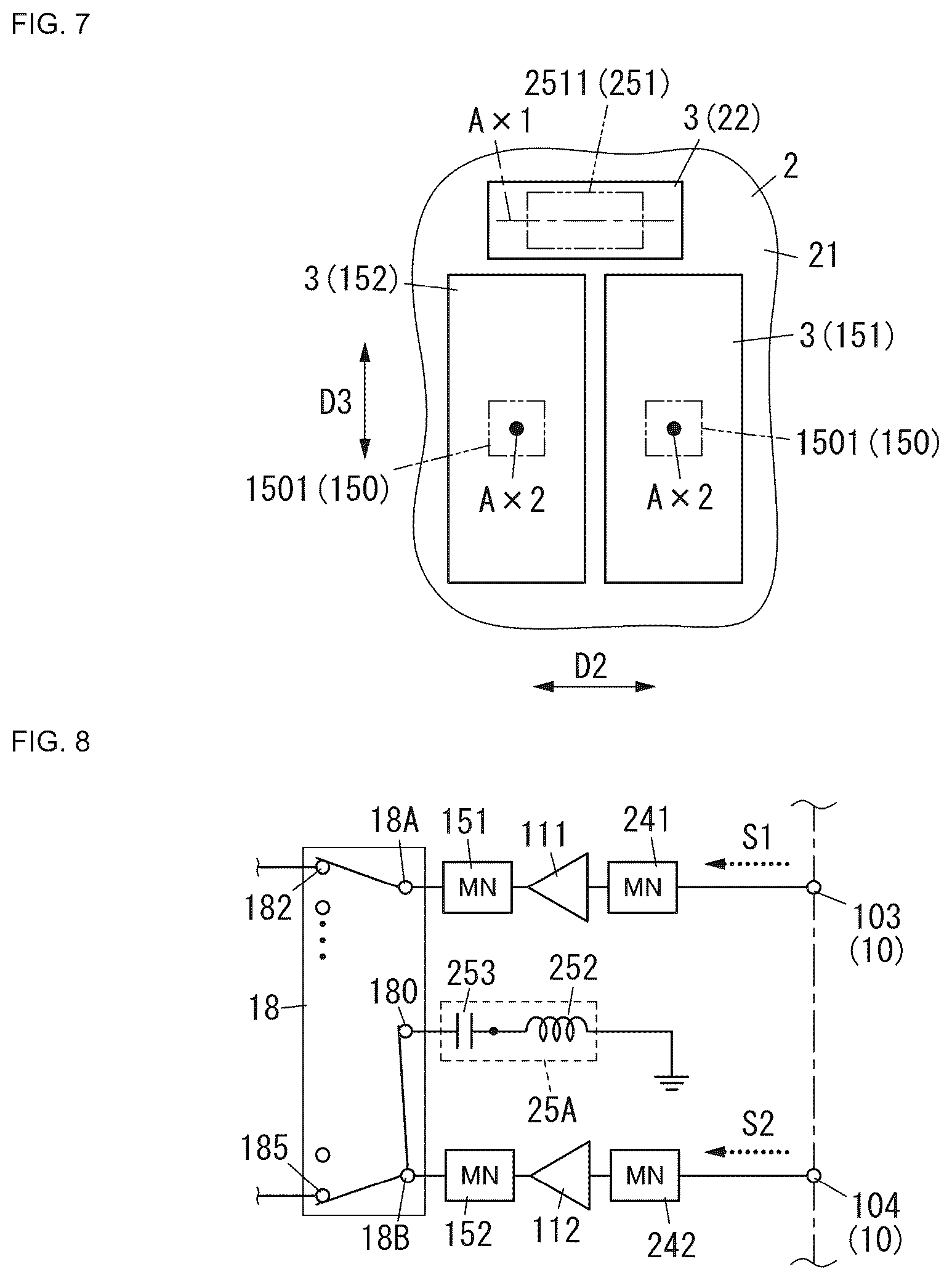 Patent US12592724 Figure 5 – Radio frequency circuit and communication device