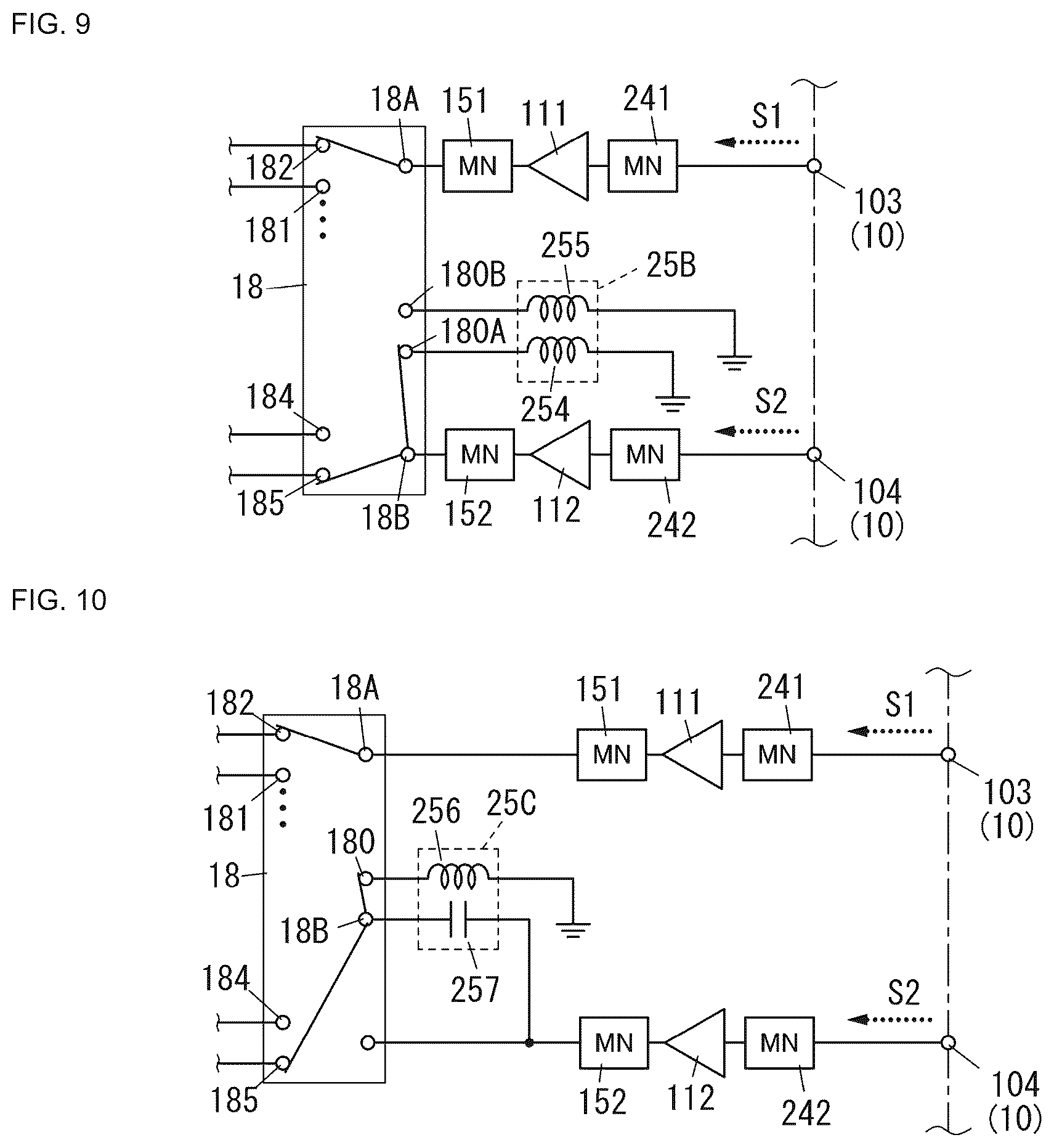 Patent US12592724 Figure 6 – Radio frequency circuit and communication device