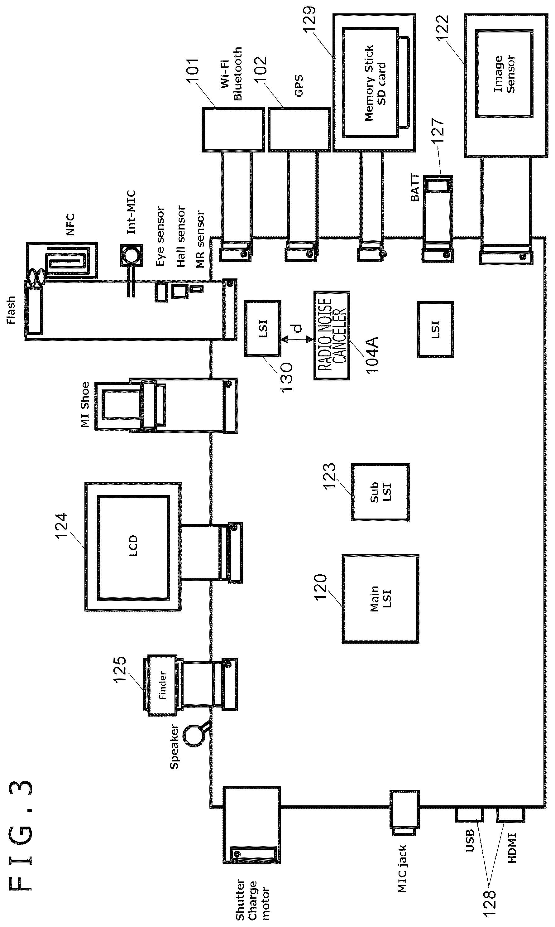 Patent US12592731 Figure 3 – Noise canceling apparatus, noise canceling method, and electronic equipment