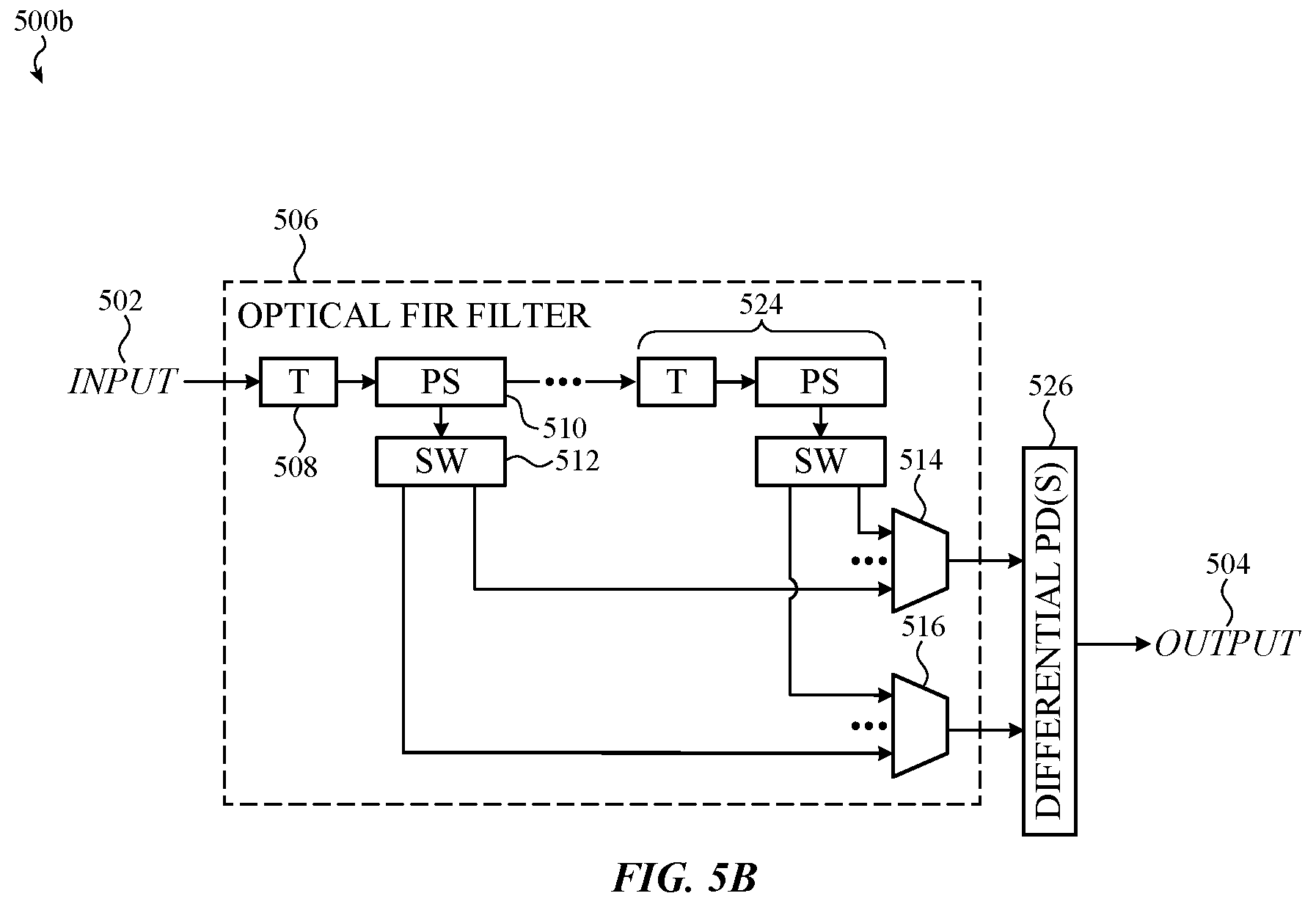 Patent US12592732 Figure 6 – Field programmable optical filter