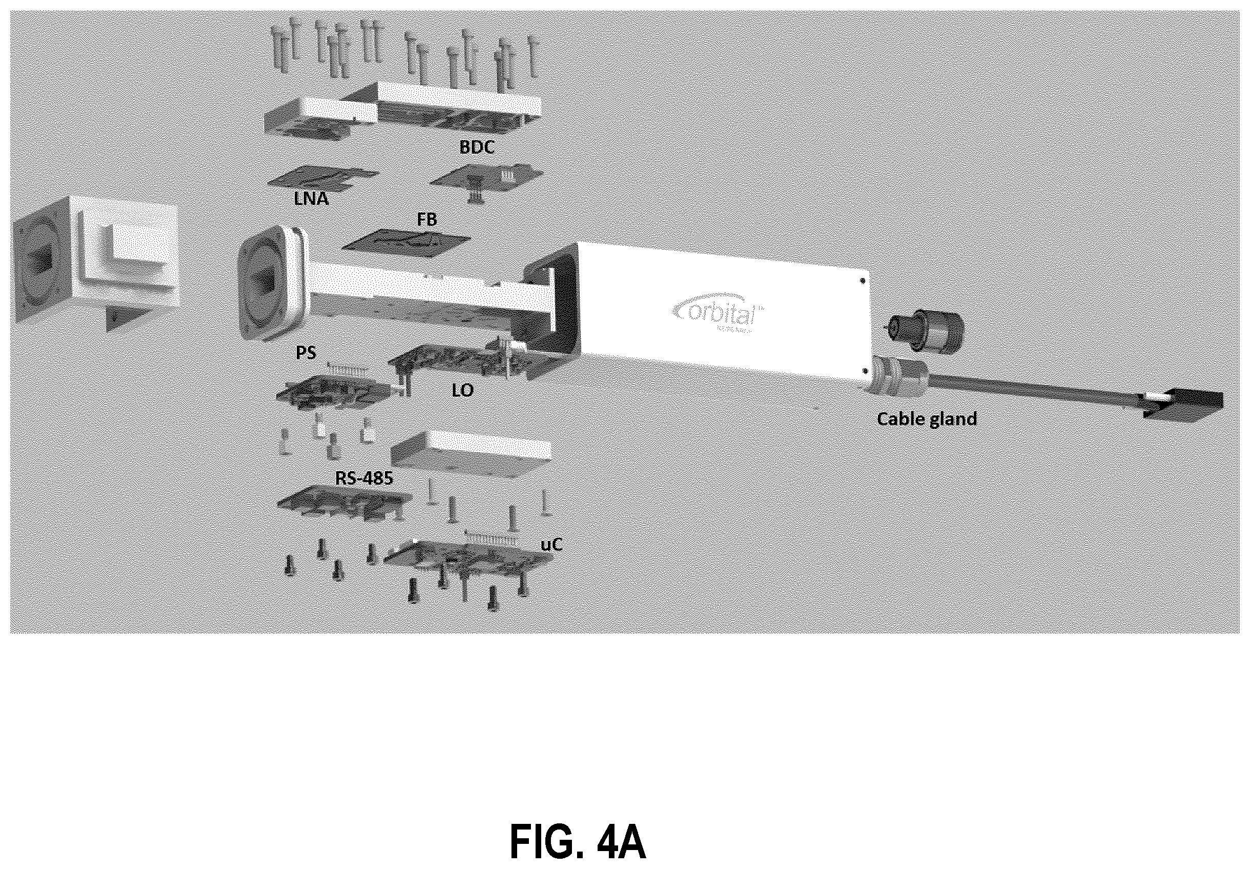 Patent US12592734 Figure 4 – Low noise block-downconverter system with local oscillator module