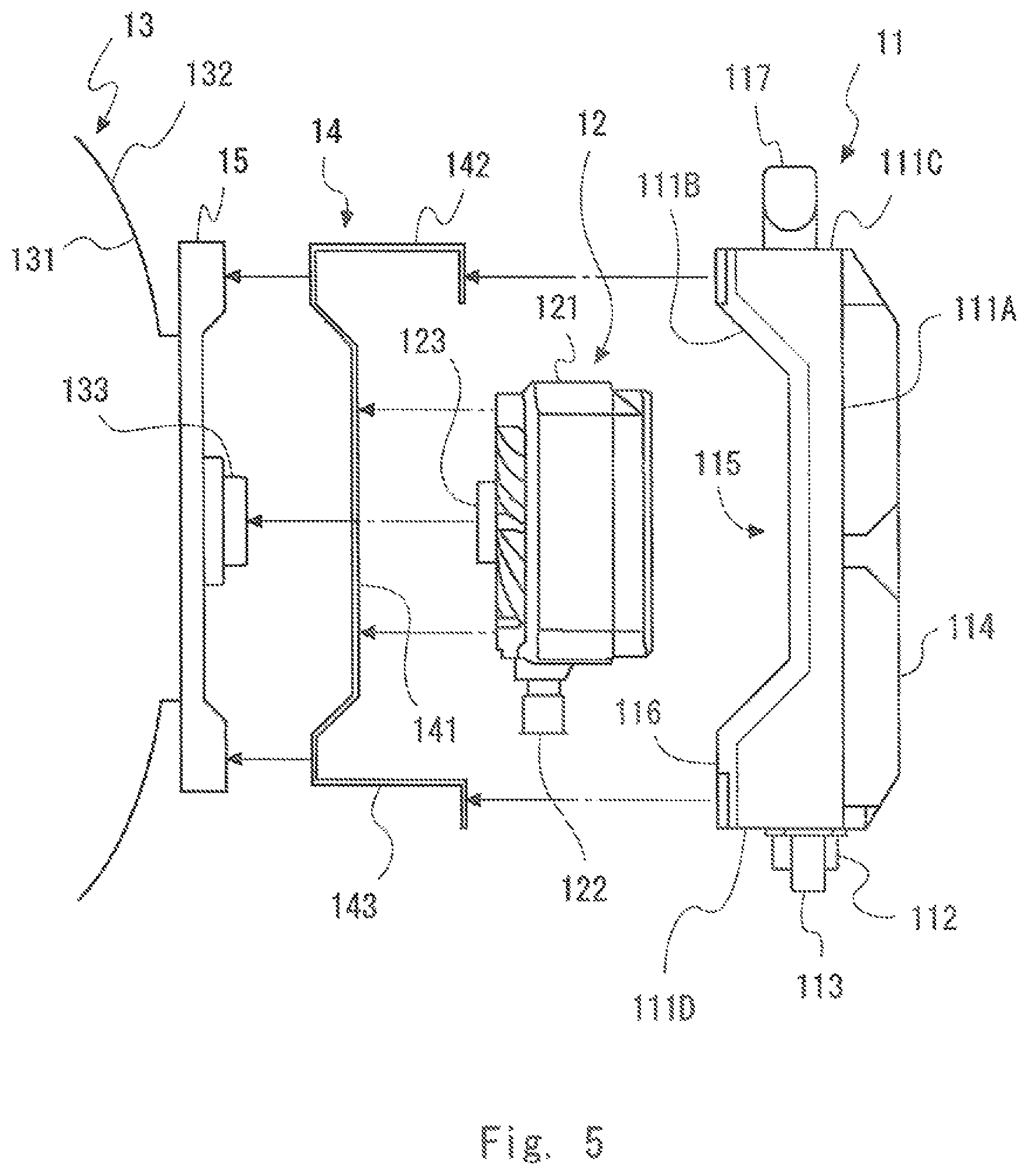 Patent US12592735 Figure 5 – Wireless communication apparatus and structure for mounting communication equipment