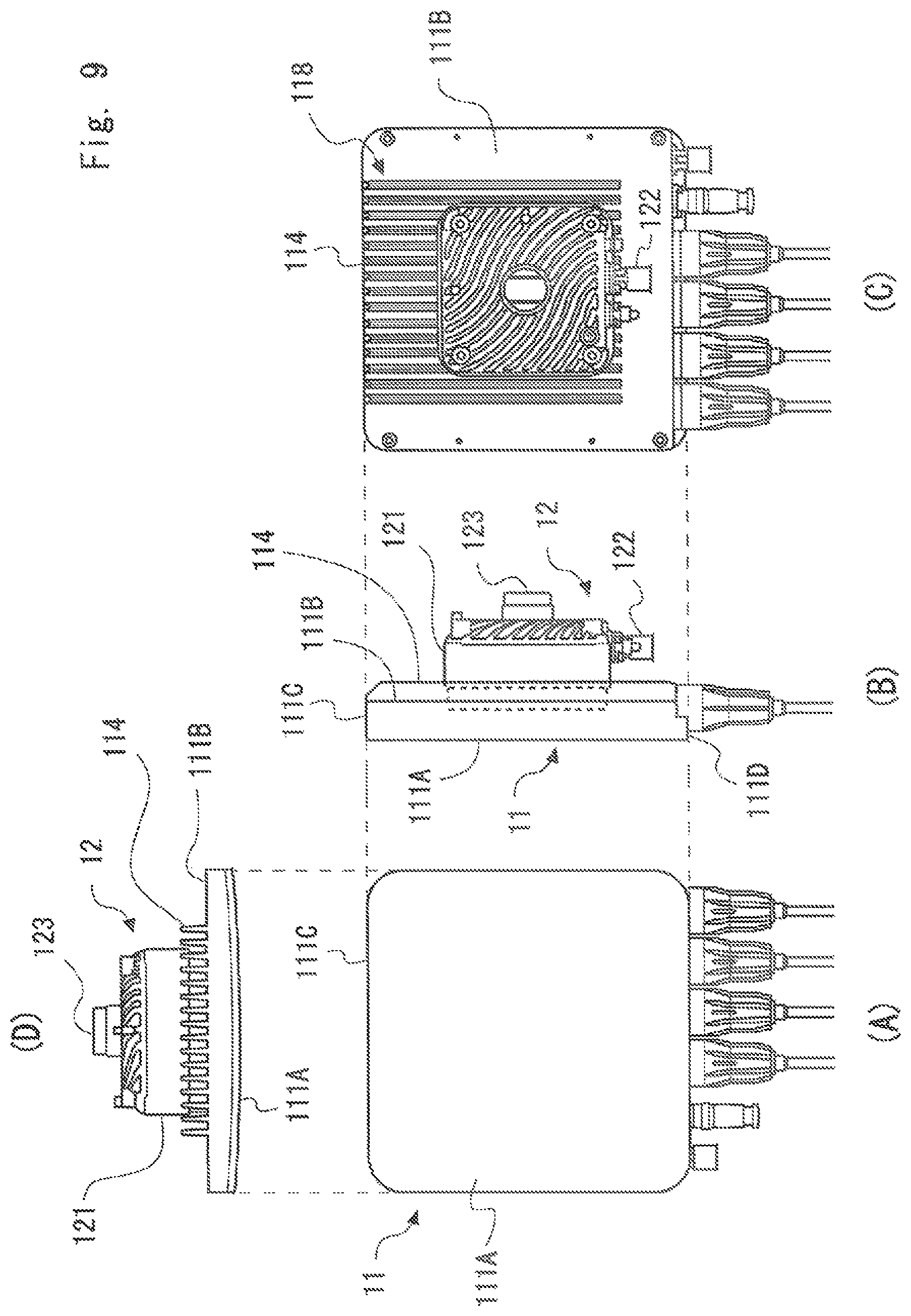 Patent US12592735 Figure 9 – Wireless communication apparatus and structure for mounting communication equipment
