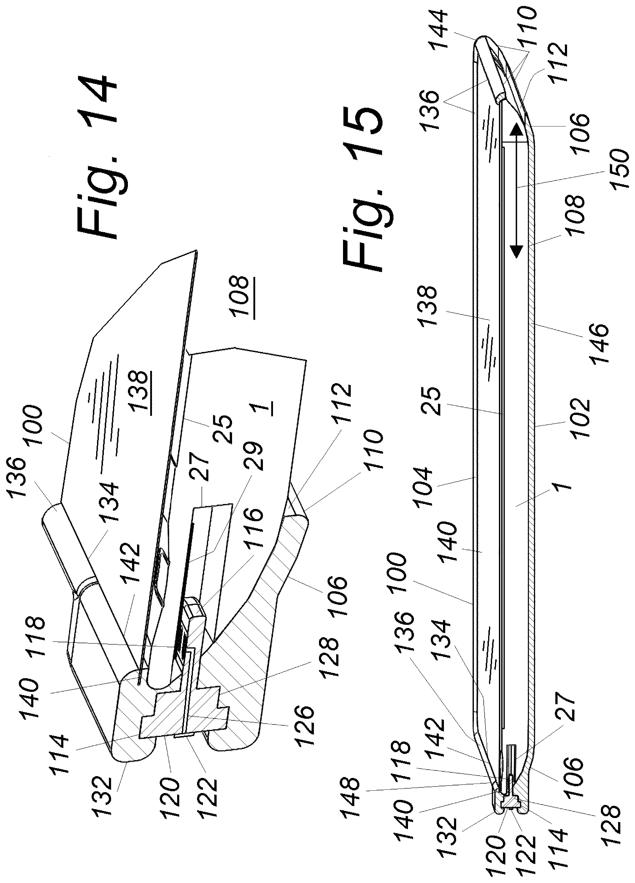 Patent US12592737 Figure 7 – Docking sleeve with electrical adapter