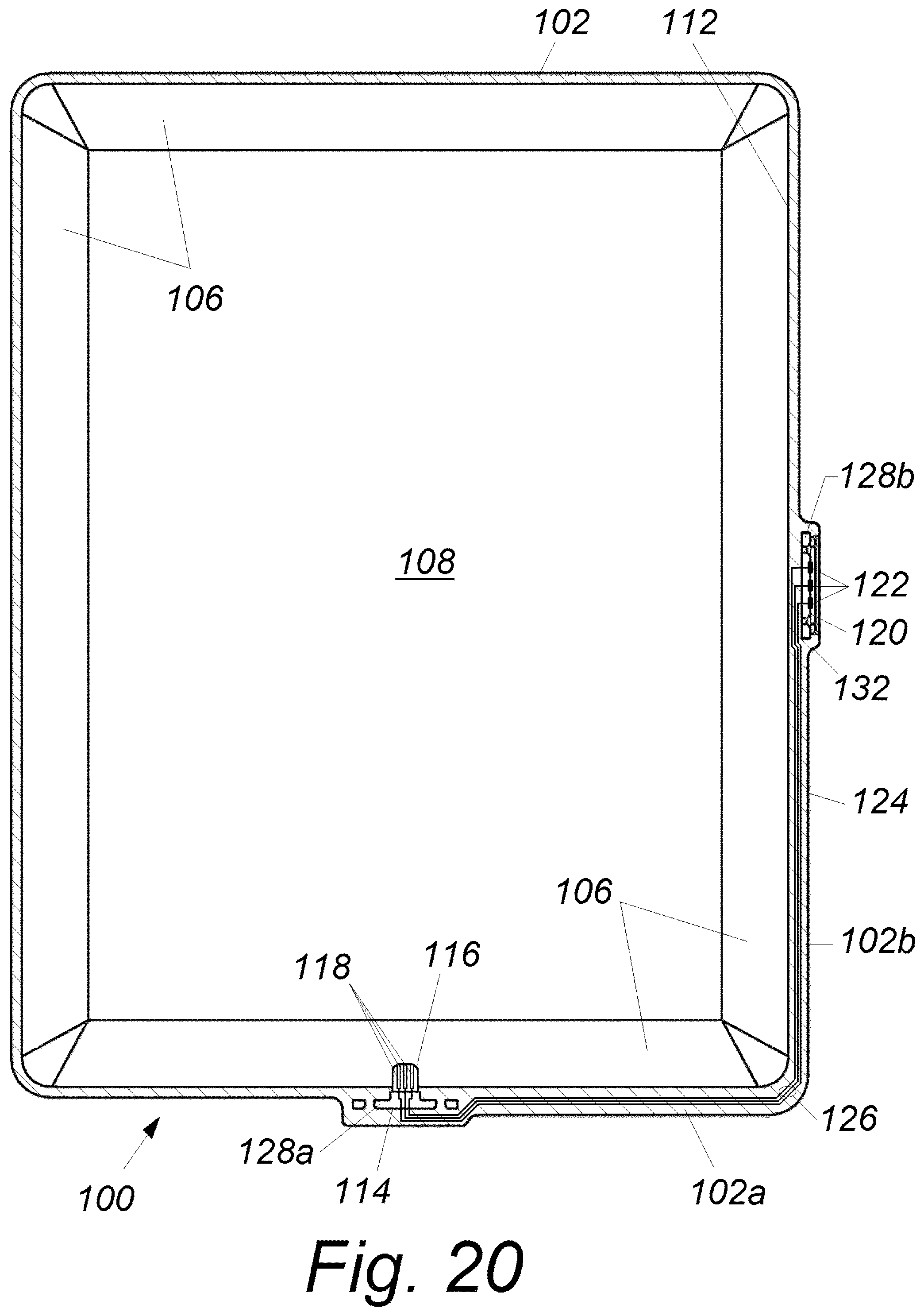 Patent US12592737 Figure 10 – Docking sleeve with electrical adapter