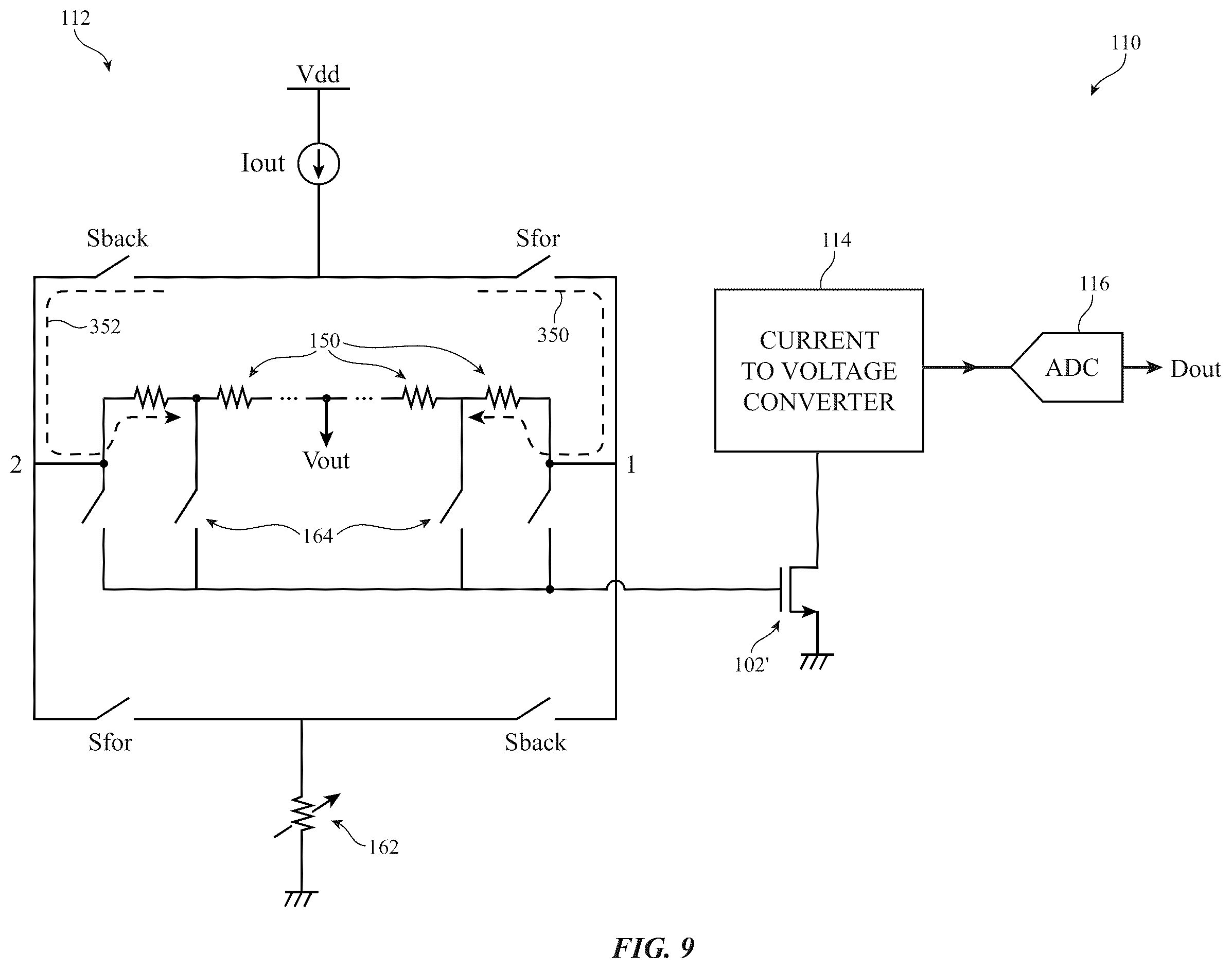 Patent US12592741 Figure 11 – Bias point selection circuitry for improved linearity