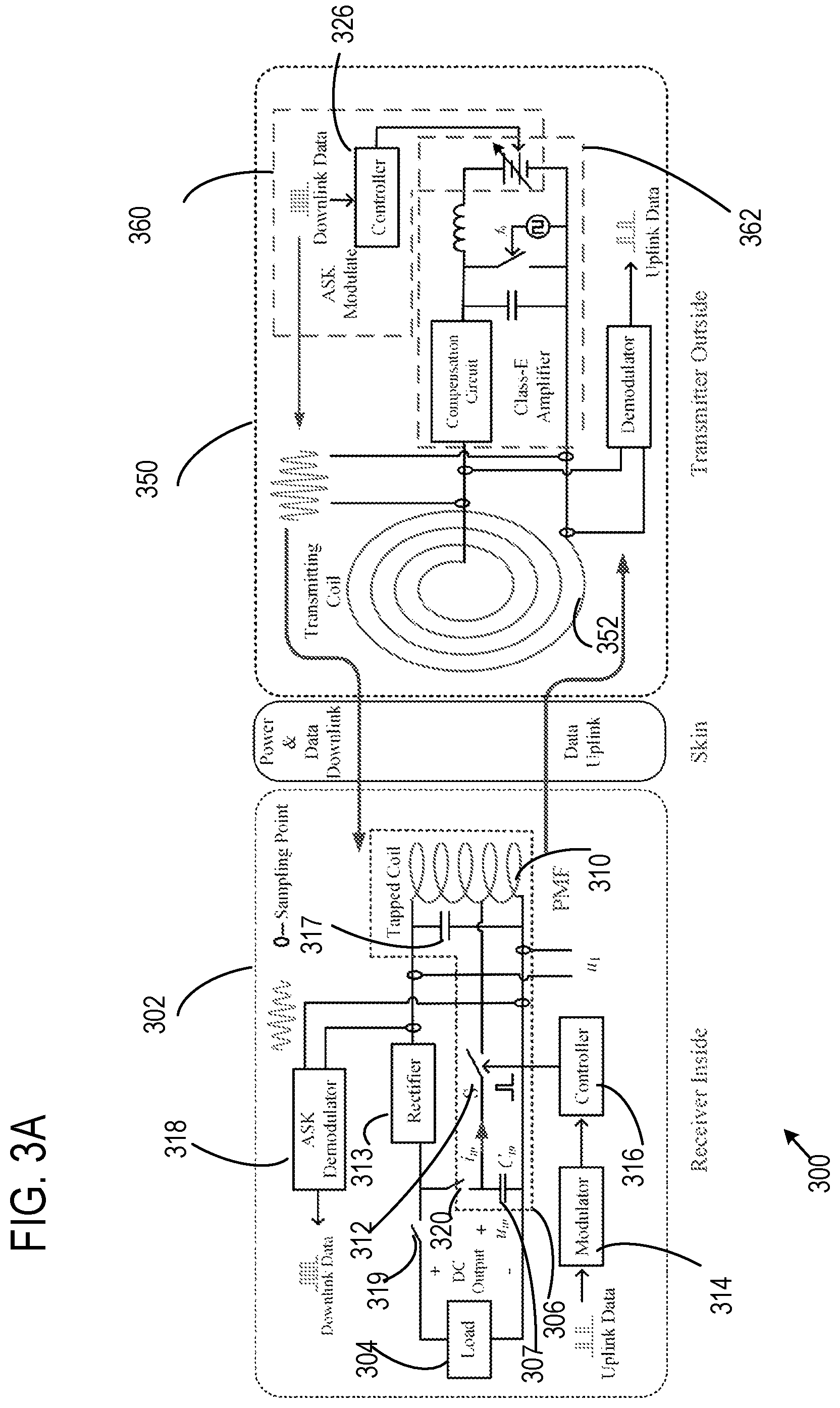 Patent US12592744 Figure 4 – Miniaturized radio-frequency transceiver in micro medical implant for dual-functional wireless power transfer and data communication