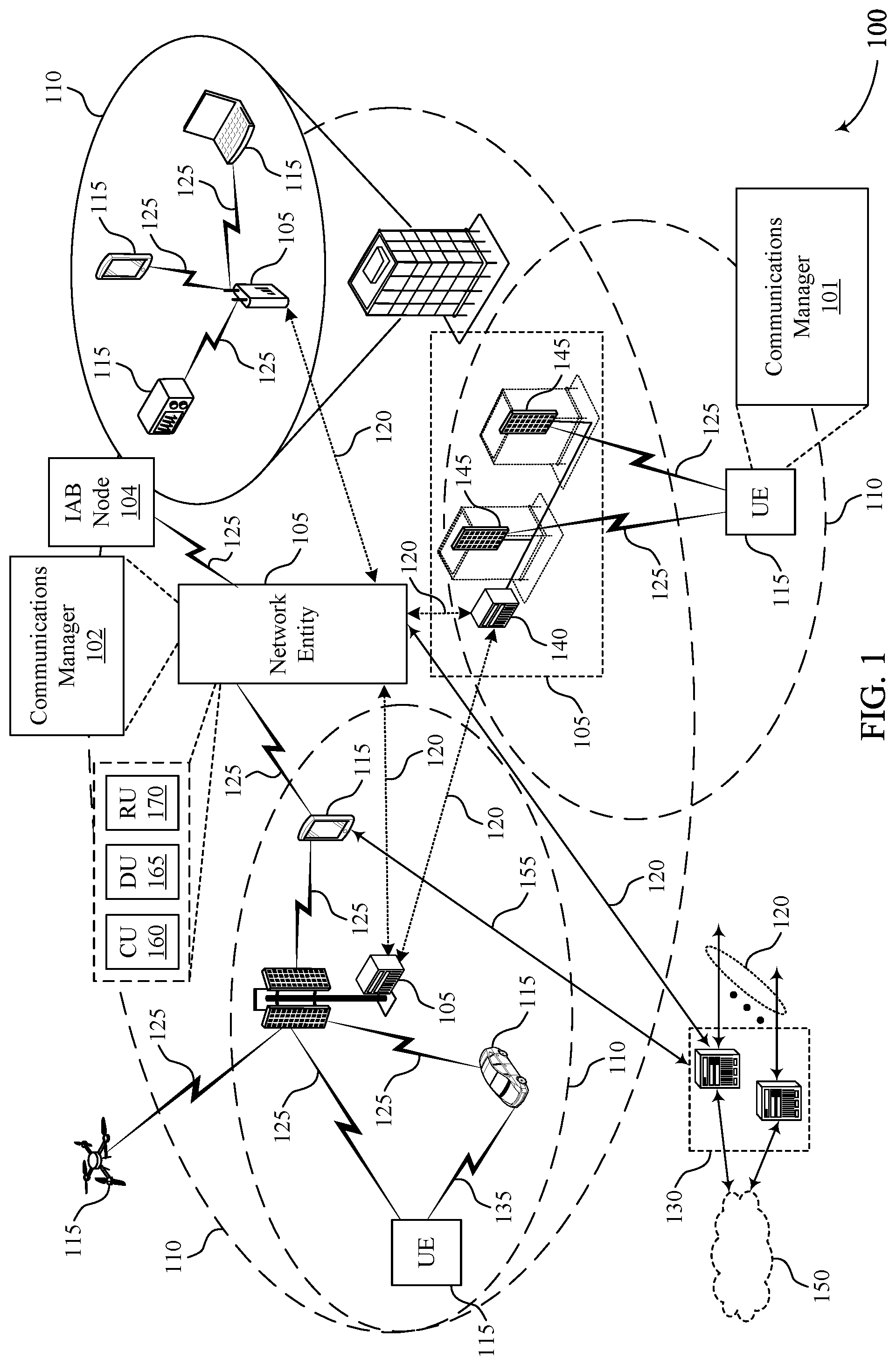 Patent US12592750 Figure 1 – Reporting multiple replacement beams in beam failure recovery requests