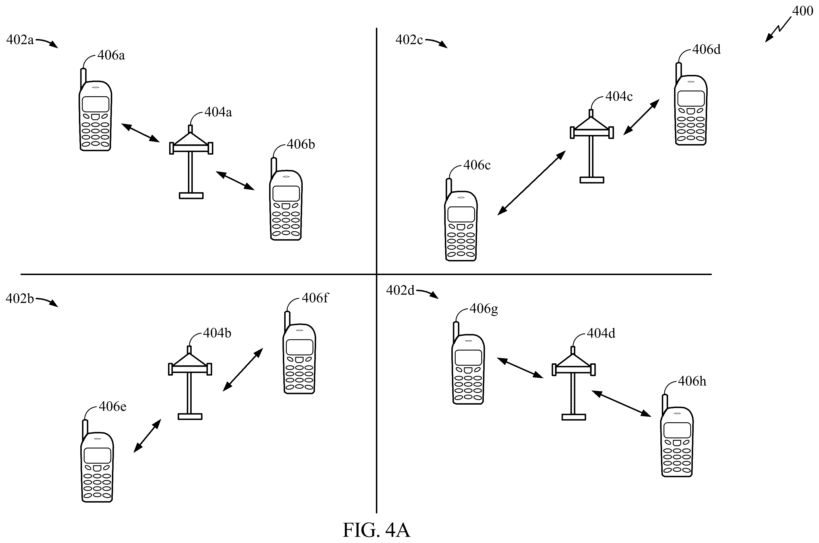 Patent US12592755 Figure 4 – Coordinated beamforming (COBF) protocol for unmanaged networks